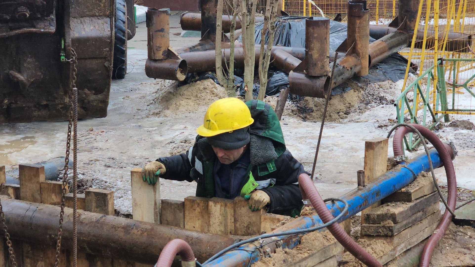 ЖКХ, система водоотведения, канализационные сети, Лосино-Петровский,
