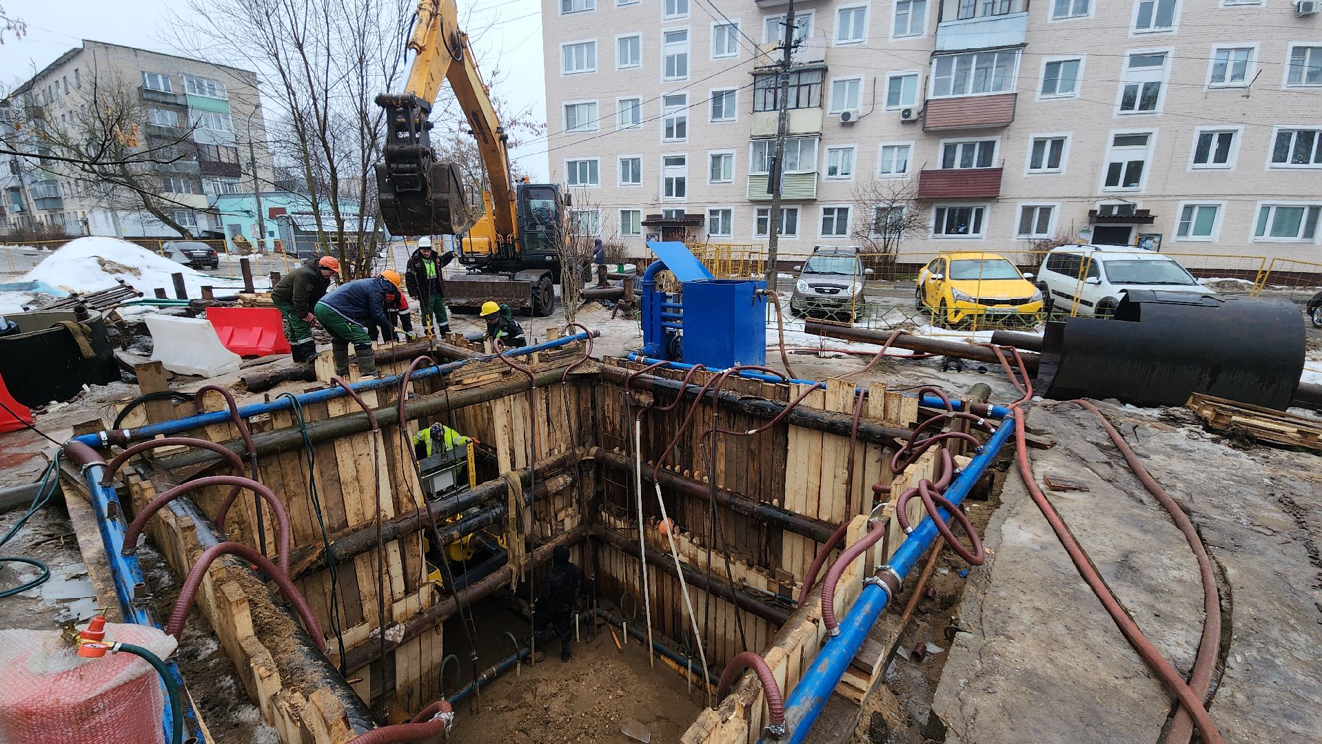 ЖКХ, система водоотведения, канализационные сети, Лосино-Петровский,
