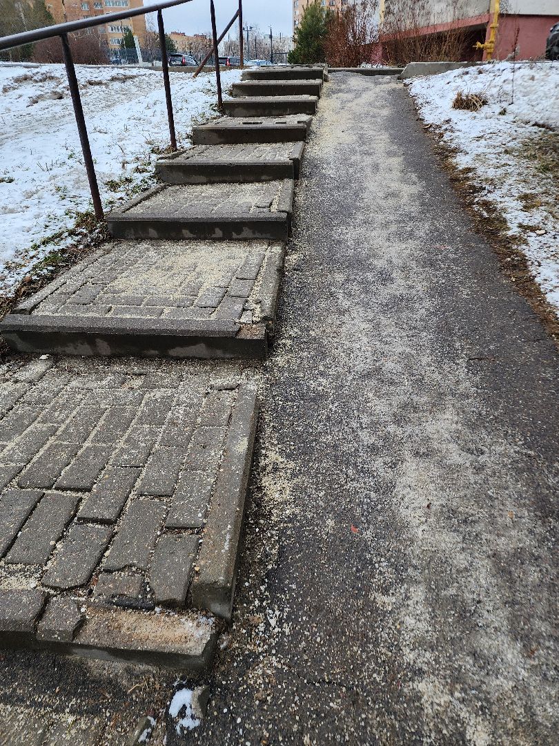 фрязино, уборка города от снега, уборочная техника, обработка дорог, дороги,