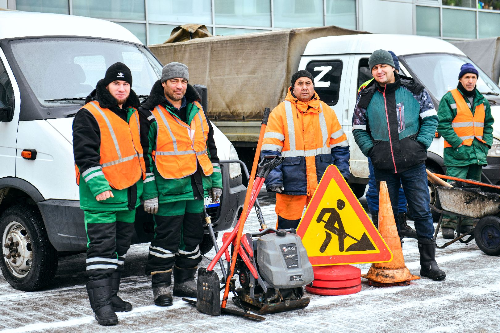 ямы, дороги, ремонт, смотр, техника, вертикалки,