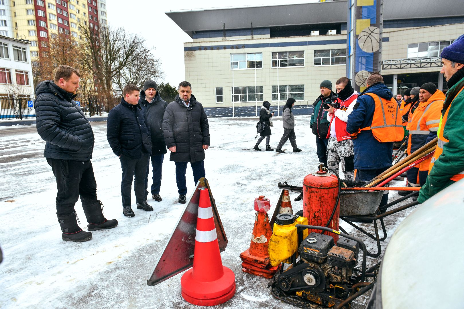 ямы, дороги, ремонт, смотр, техника, вертикалки,