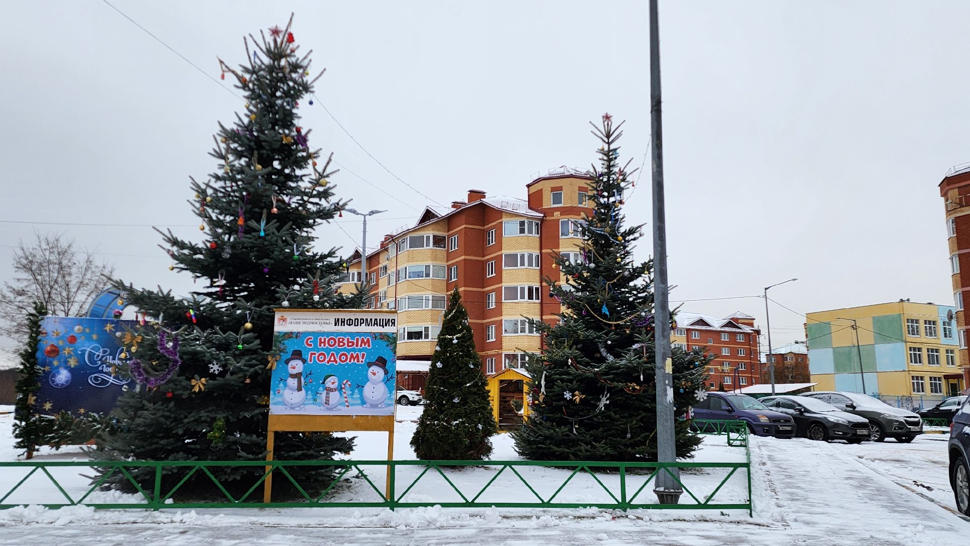 Бронницы, Эко-акция, Сдай елку на переработку, Мегабак, вертикалки,