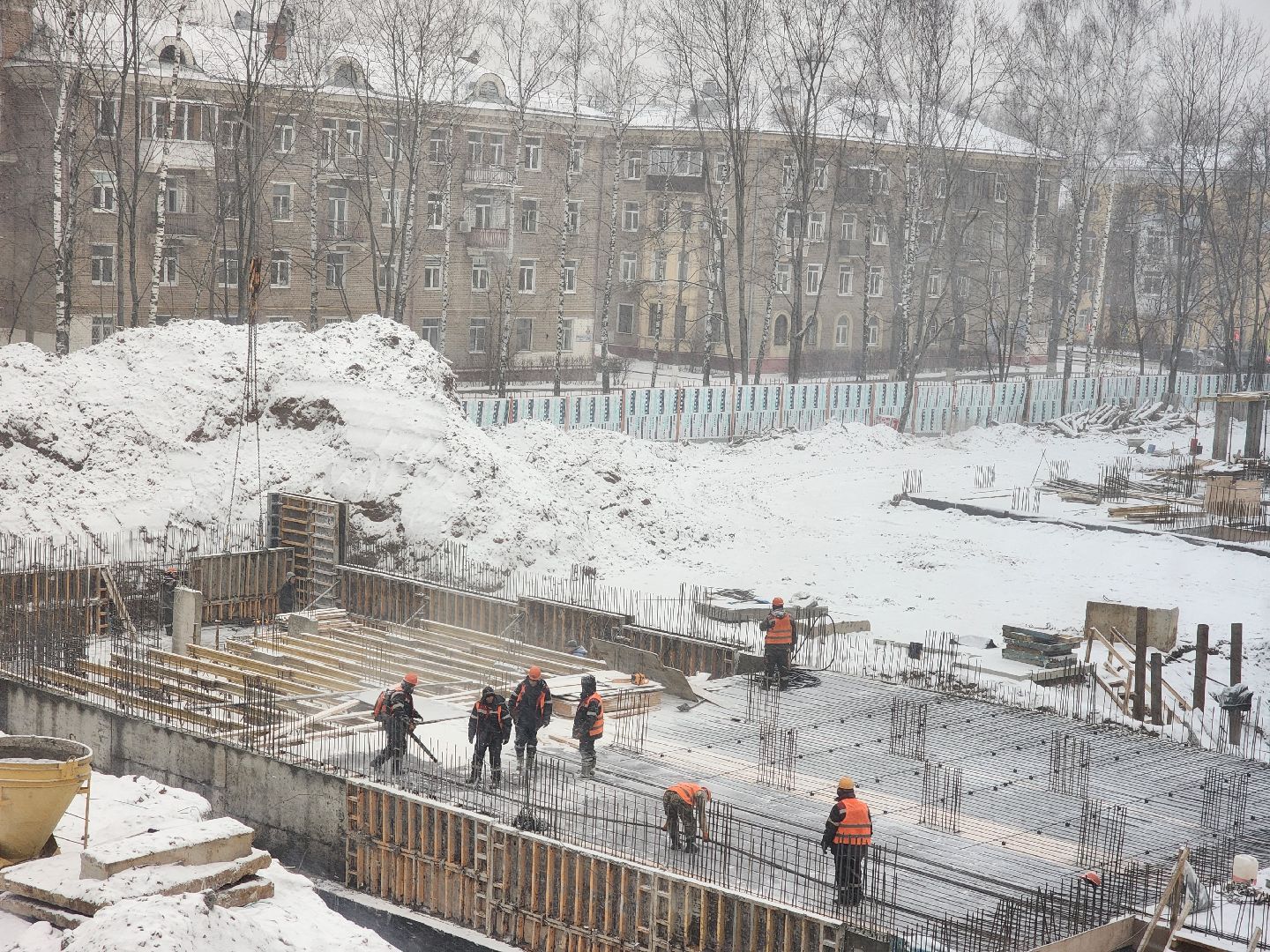 вертикалки, королёв, строительство поликлиники,