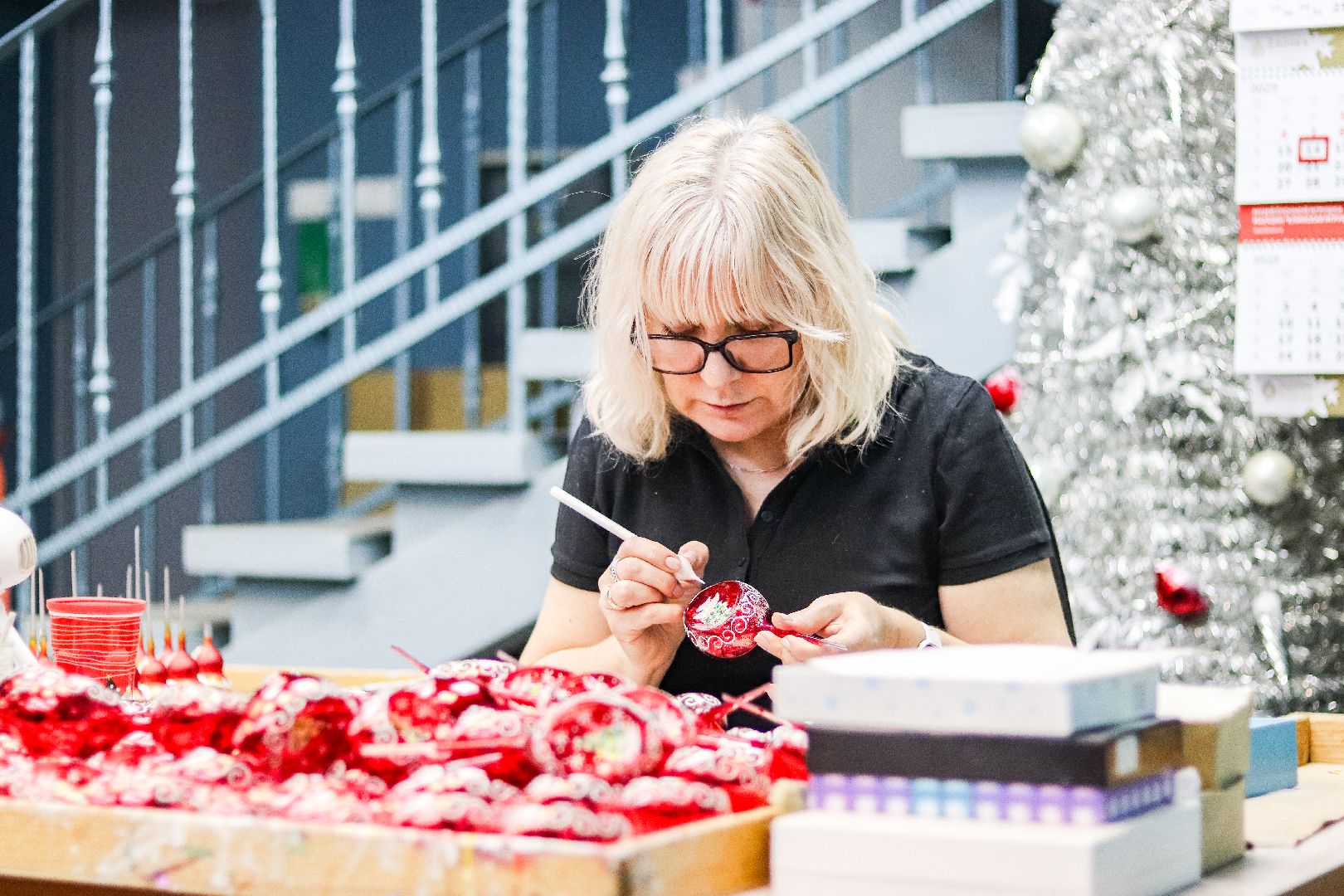 Клин, общество, елочные игрушки, дети, выставки, зима в подмосковье,