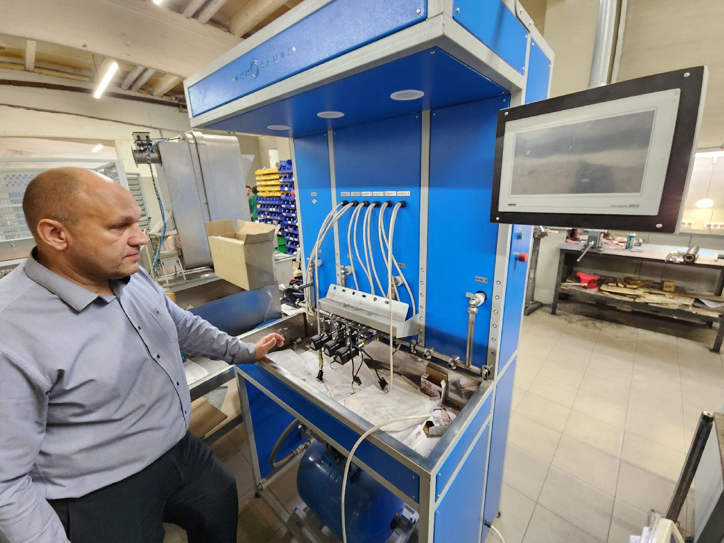 Чехов, лаборатория оборудования инновация, сертификация, уникальное оборудование для испытаний, не имеет аналогов в России, устройства, испытательные стенды, проммаштест, смесители, водоразборные краны, системы полива и орошения, импортозамещение,