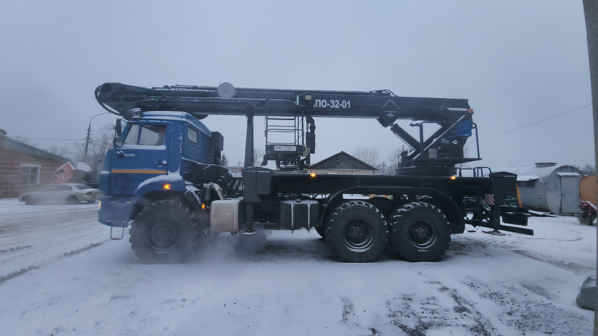 кашира, коммунальная служба, мбу благоустройство, автовышка, новая техника, вертикалки,