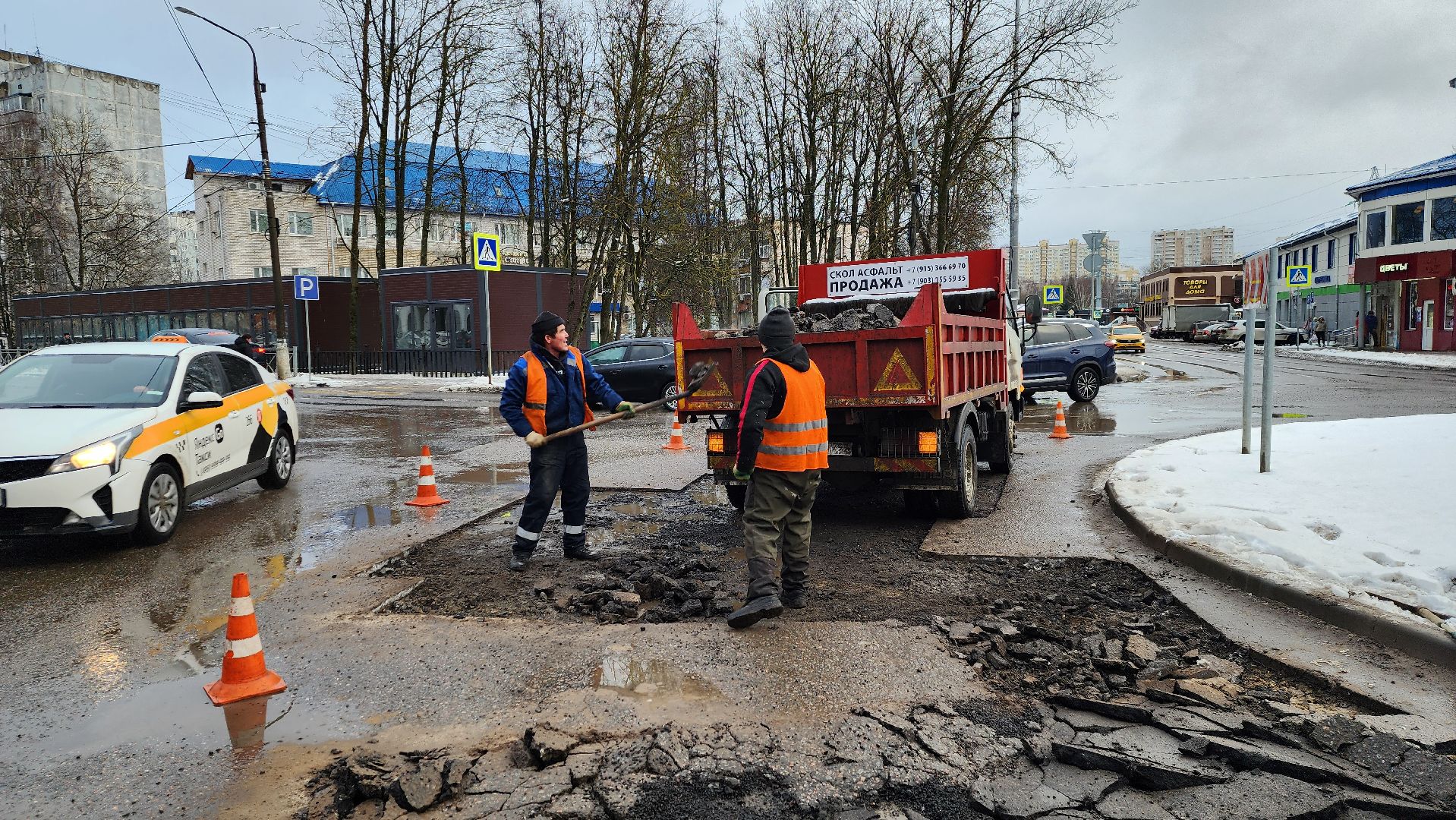 солнечногорск, вертикалки, дороги, укладка асфальта, добродел,
