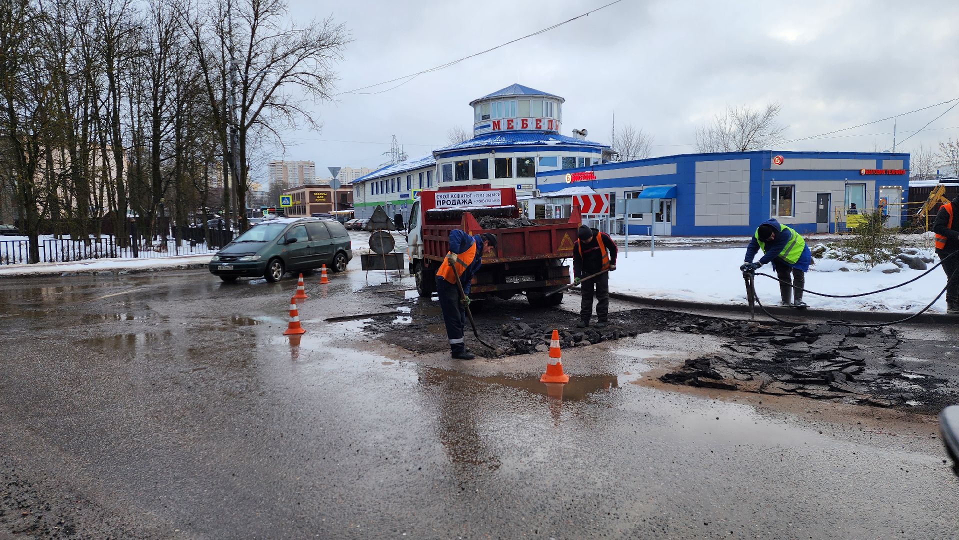 солнечногорск, вертикалки, дороги, укладка асфальта, добродел,
