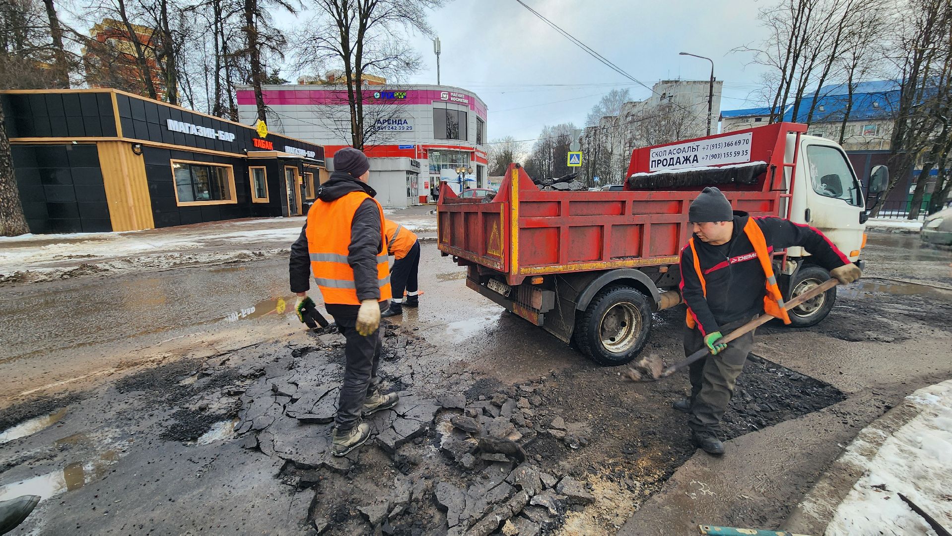 солнечногорск, вертикалки, дороги, укладка асфальта, добродел,