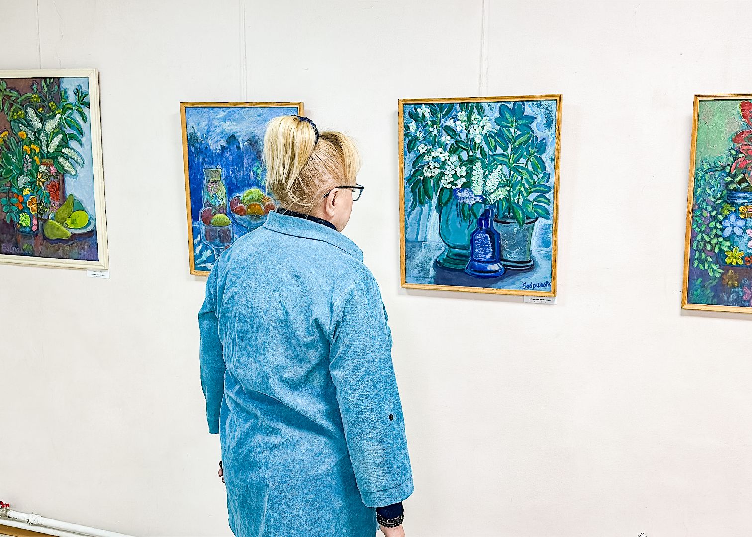 Клин, общество, культура, выставки, художники,