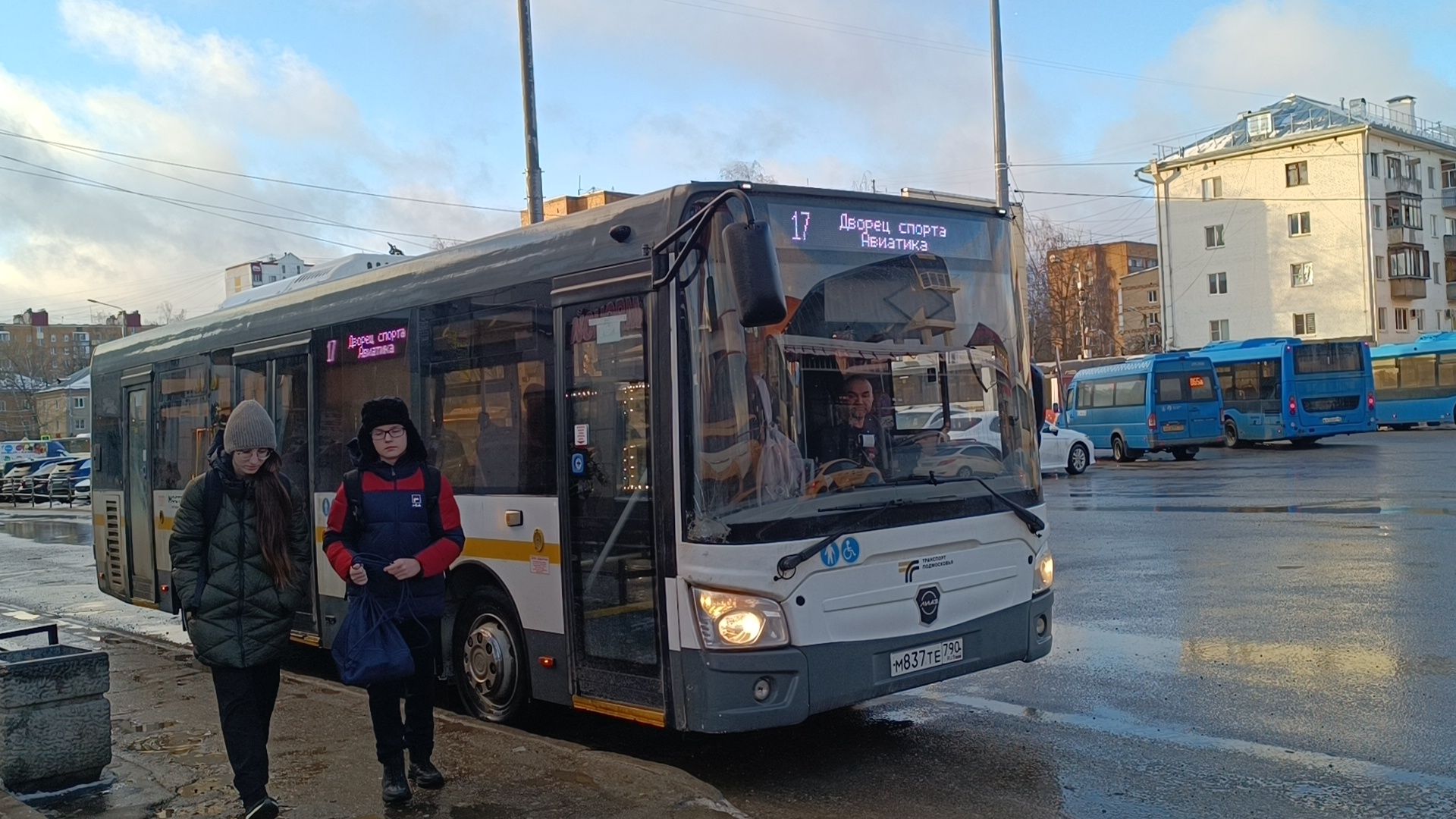 транспорт, автобус, лобня,