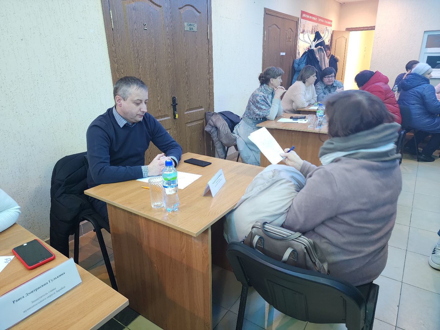 Зарайск, выездная администиация, ремонт Дома культуры, вертикалки