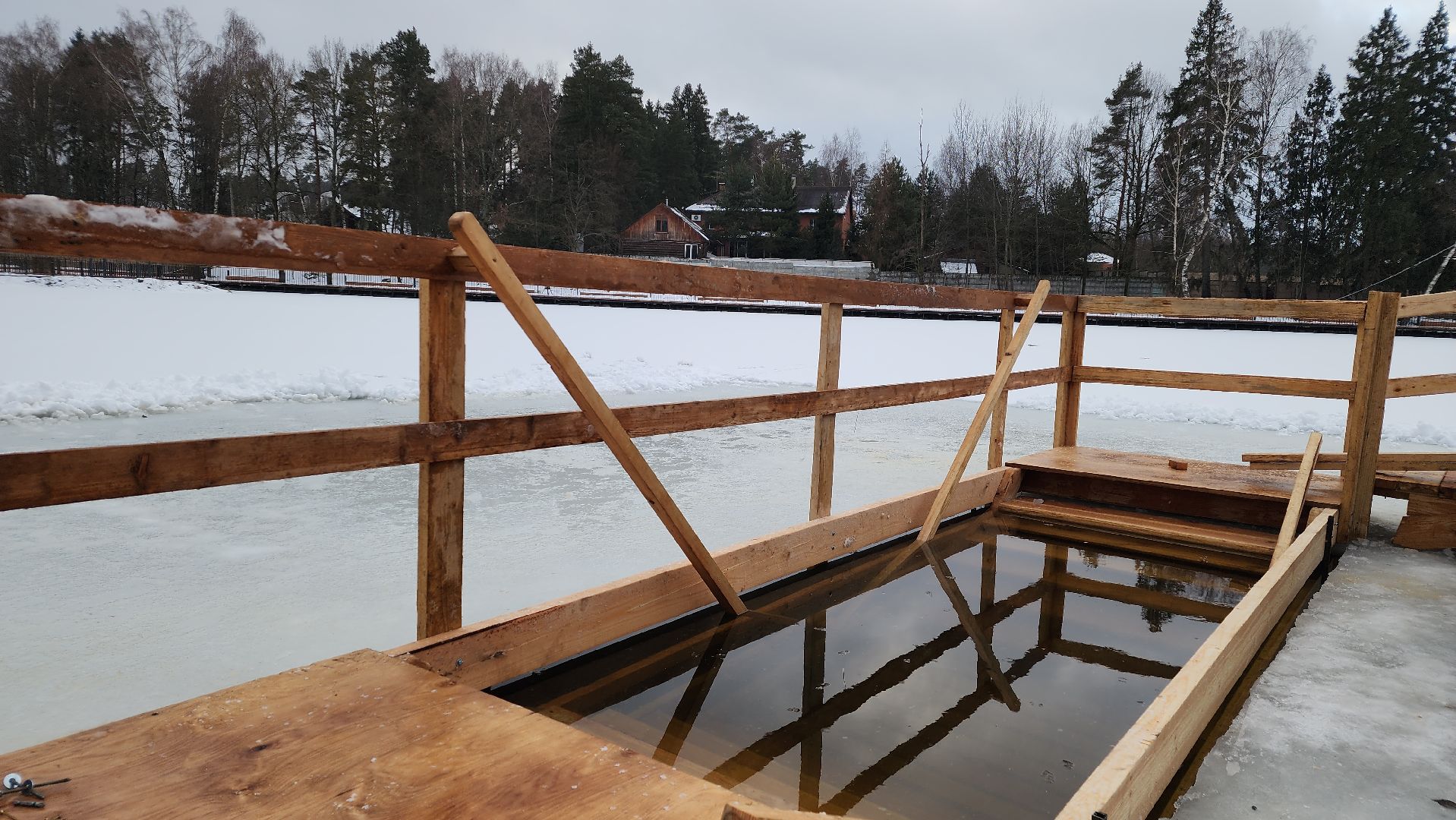 Крещение Господне, Крещенские купания, Лосино-Петровский,