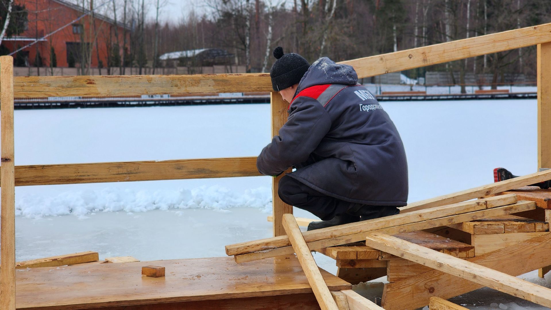 Крещение Господне, Крещенские купания, Лосино-Петровский,