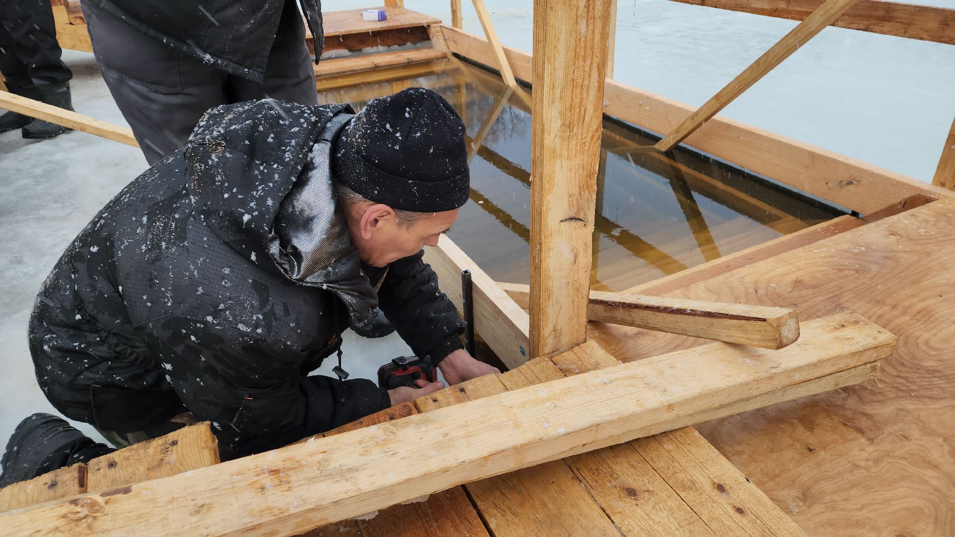 Крещение Господне, Крещенские купания, Лосино-Петровский,