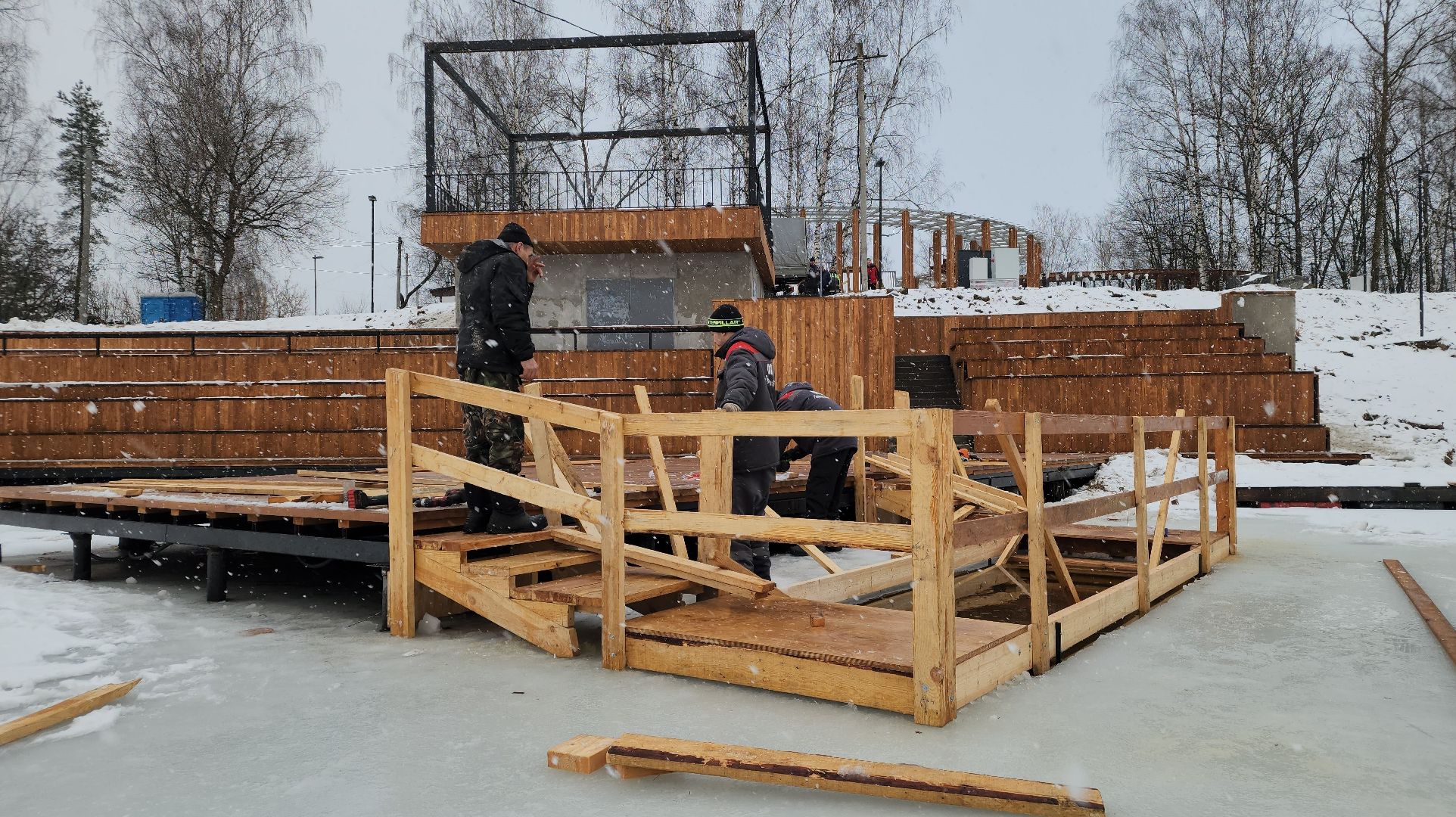 Крещение Господне, Крещенские купания, Лосино-Петровский,