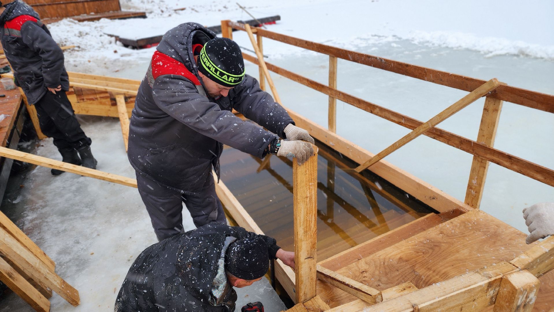 Крещение Господне, Крещенские купания, Лосино-Петровский,