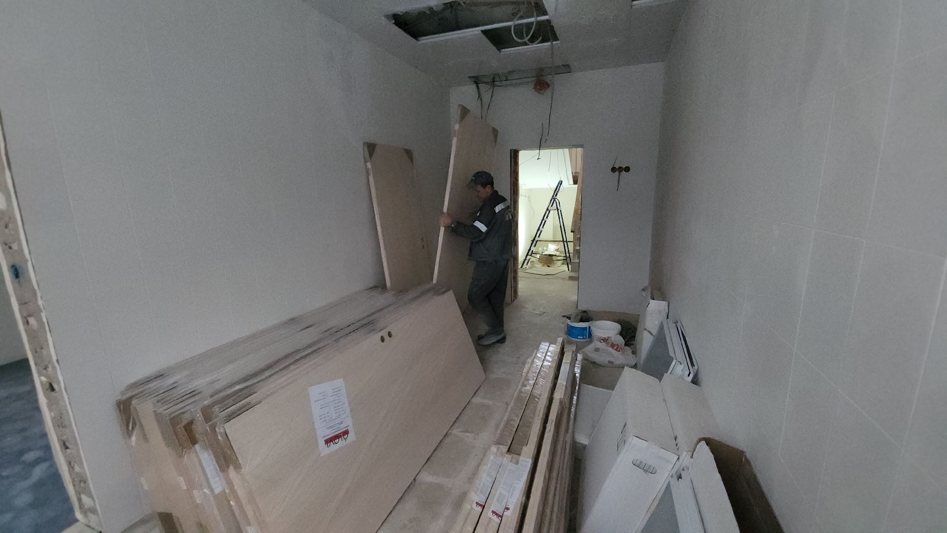 Руза, Капитальный ремонт, капитальный ремонт поликлиники, колюбакино, здравоохранение, медицина, рузский городской округ,