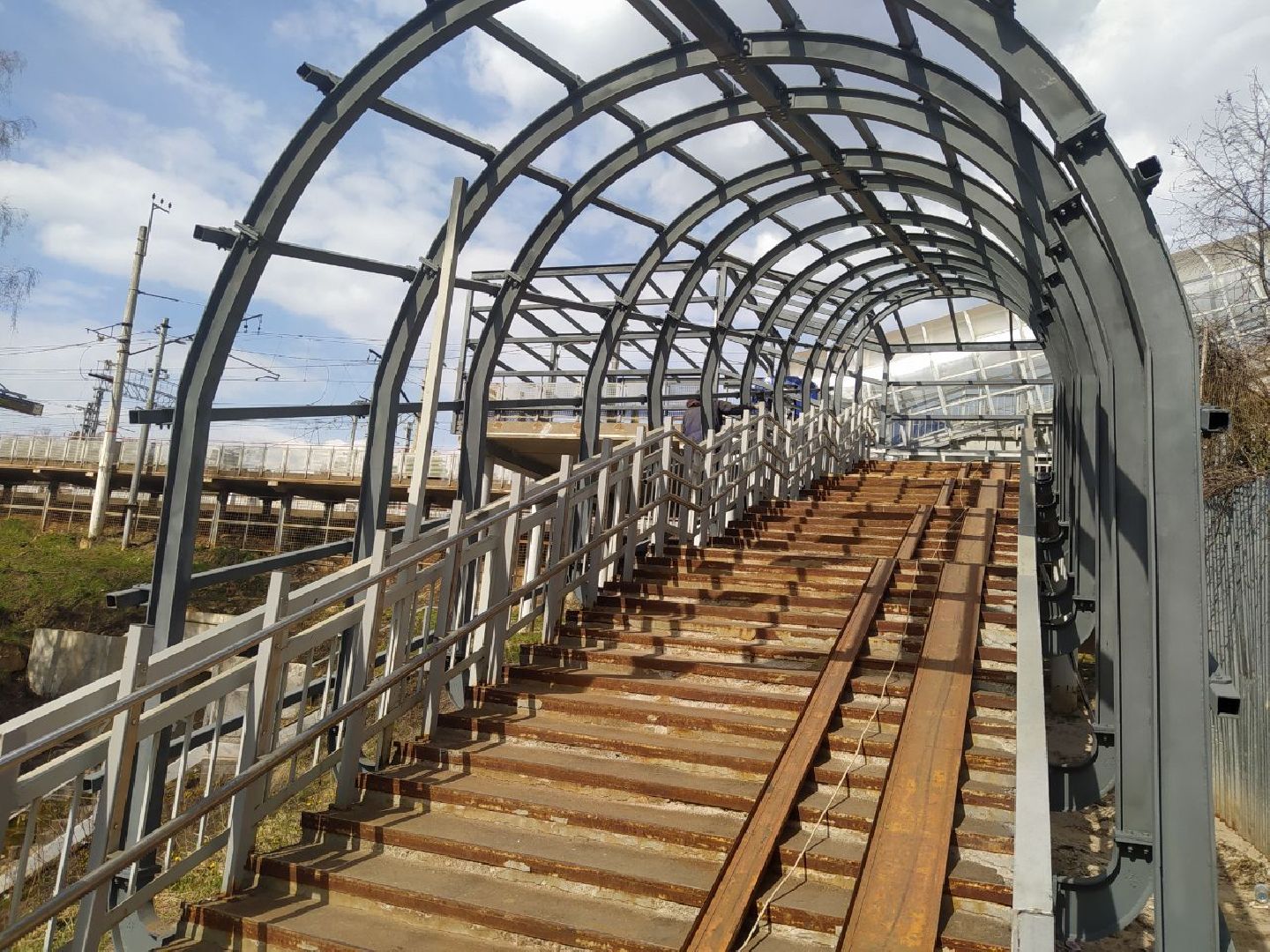 Малиновка, ЖД, платформа, благоустройство