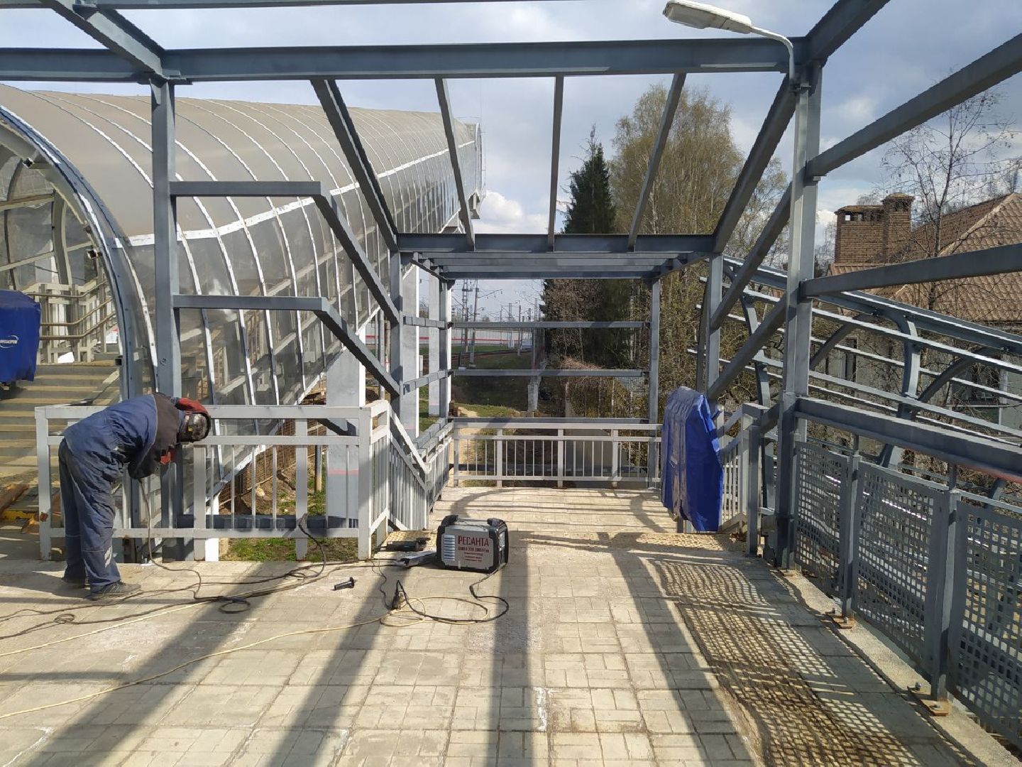 Малиновка, ЖД, платформа, благоустройство