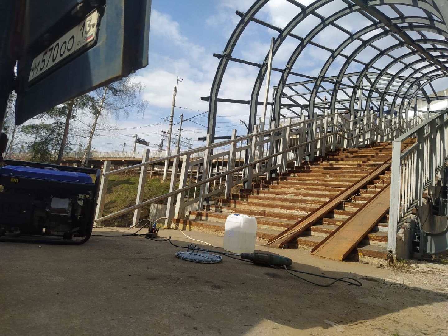 Малиновка, ЖД, платформа, благоустройство