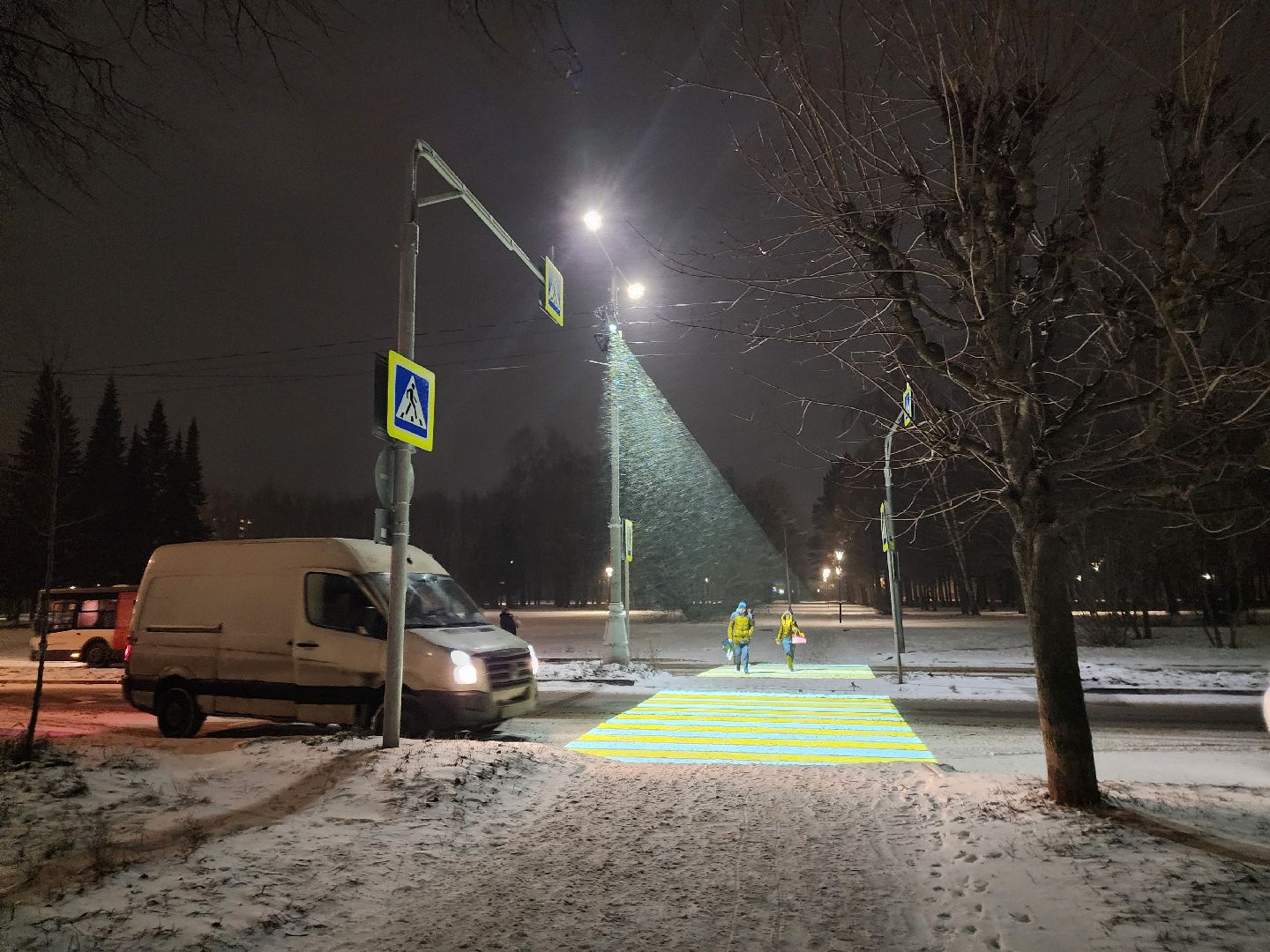 пущино, серпухов, транспорт, дороги, освещение дорог,