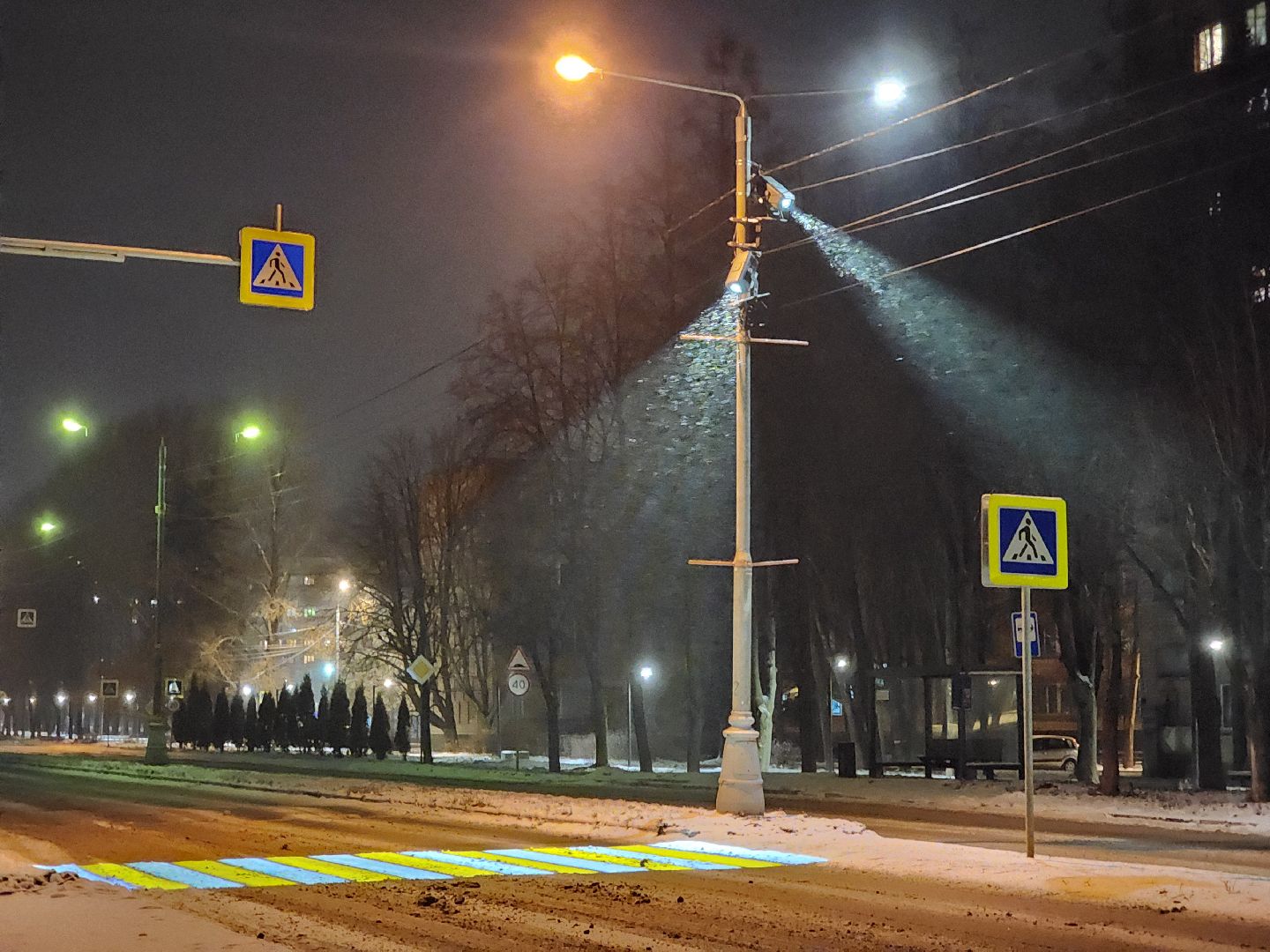 пущино, серпухов, транспорт, дороги, освещение дорог,