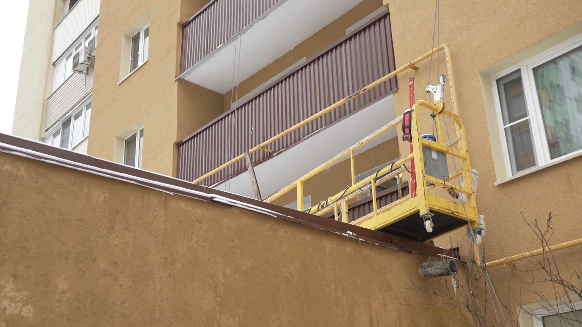 капитальный ремонт МКД, Власиха капремонт МКД, ремонт дома Заозерная 12, фонд капитального ремонта МО, декоративная штукатурка фасад,