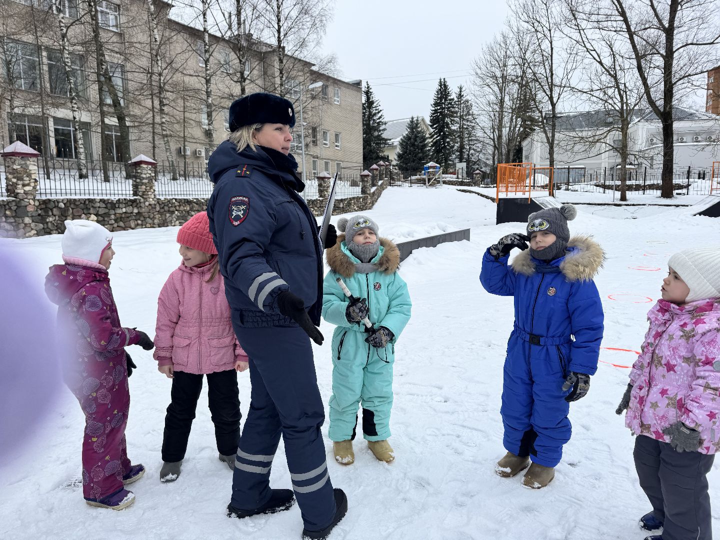 шаховская, госавтоинспекторы, игровая программа, городской парк, дети, пдд,