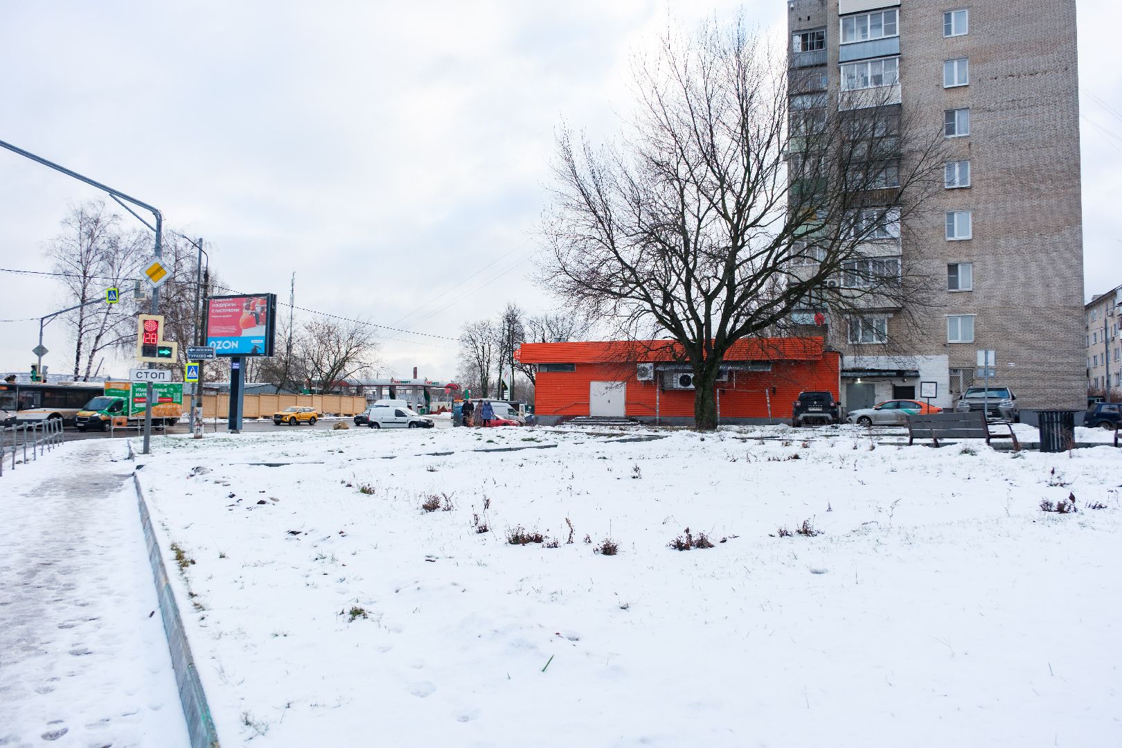 благоустойство, строительство, лыткарино, улица парковая, сквер,