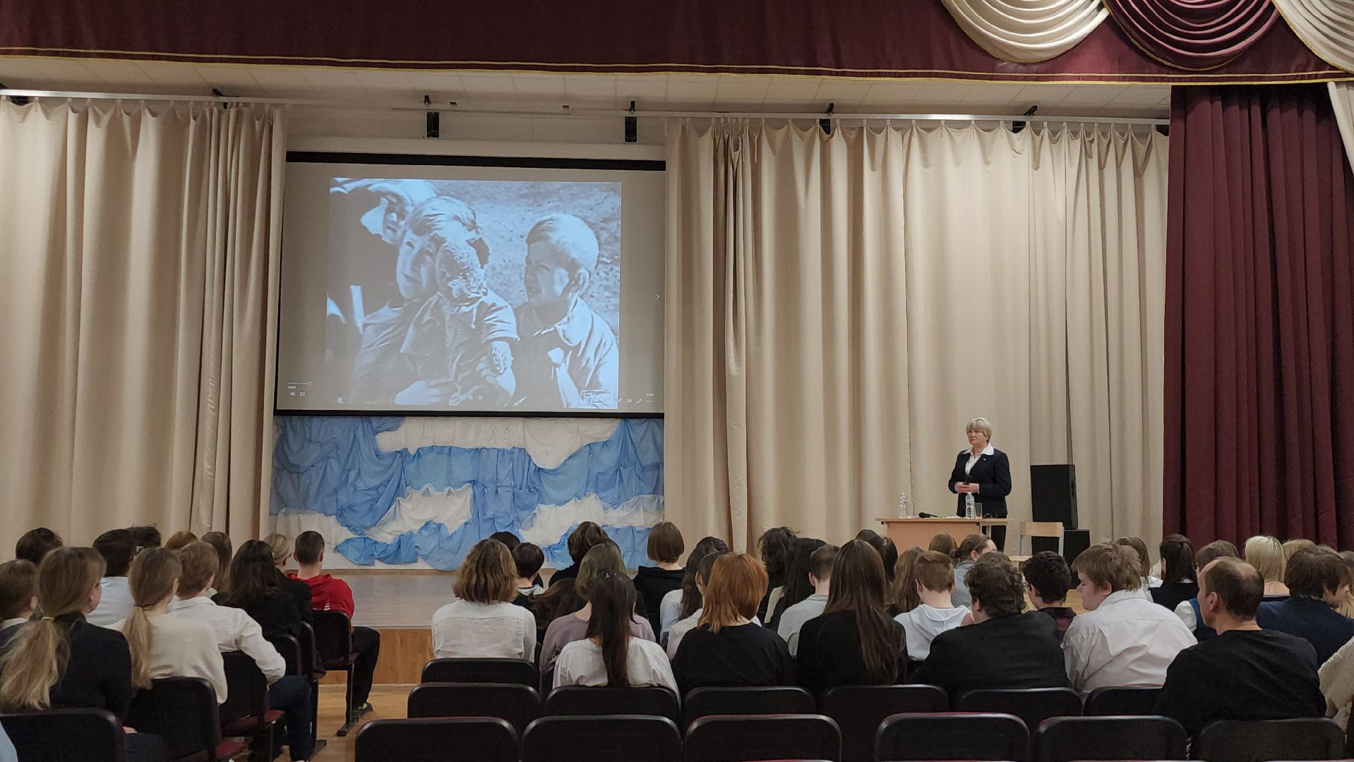 блокада ленинграда, война, Школа,