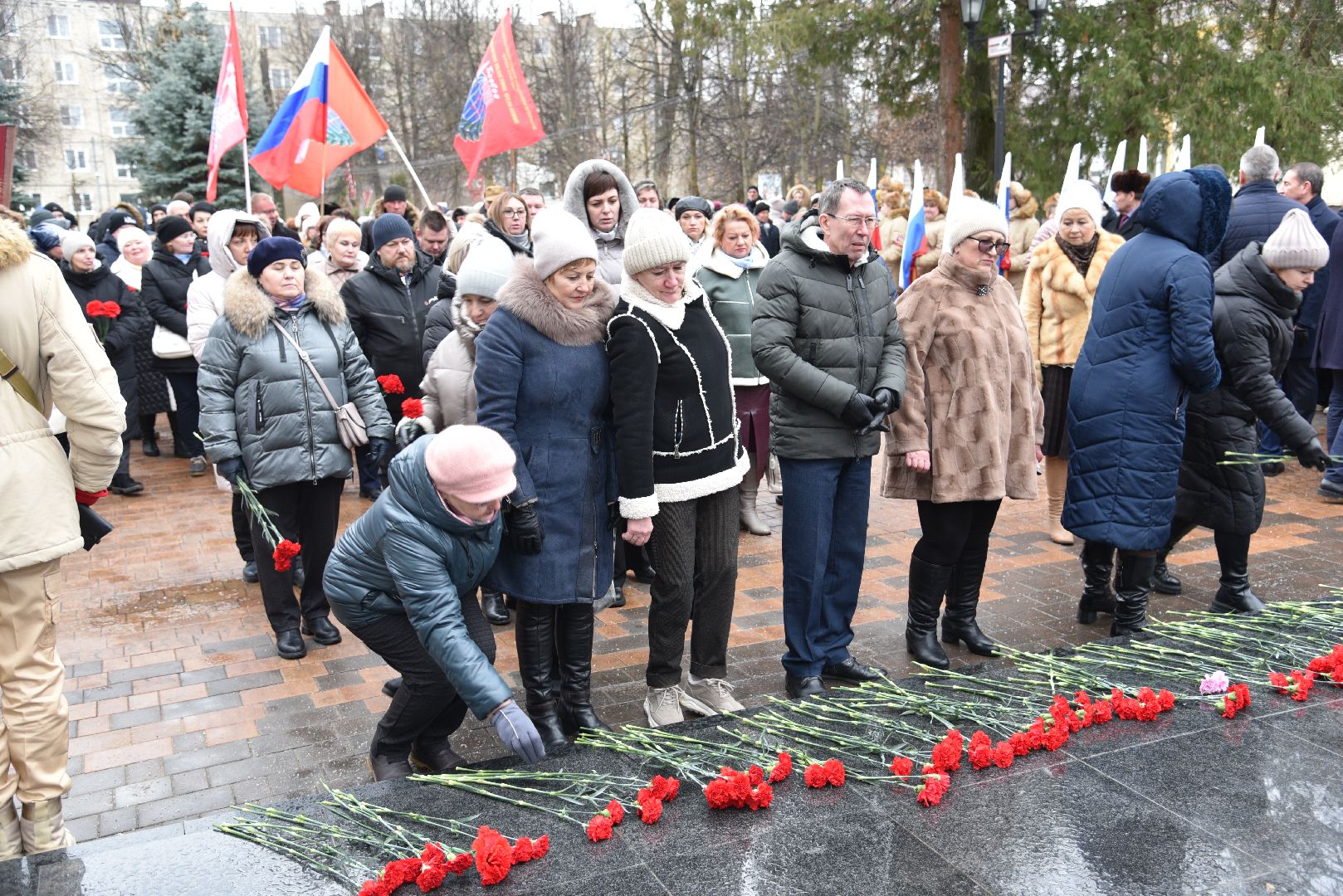 лотошино, день освобождения, день победы, митинг, память войны,