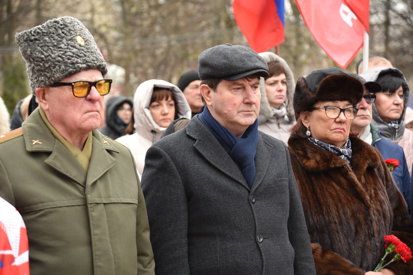 лотошино, день освобождения, день победы, митинг, память войны,