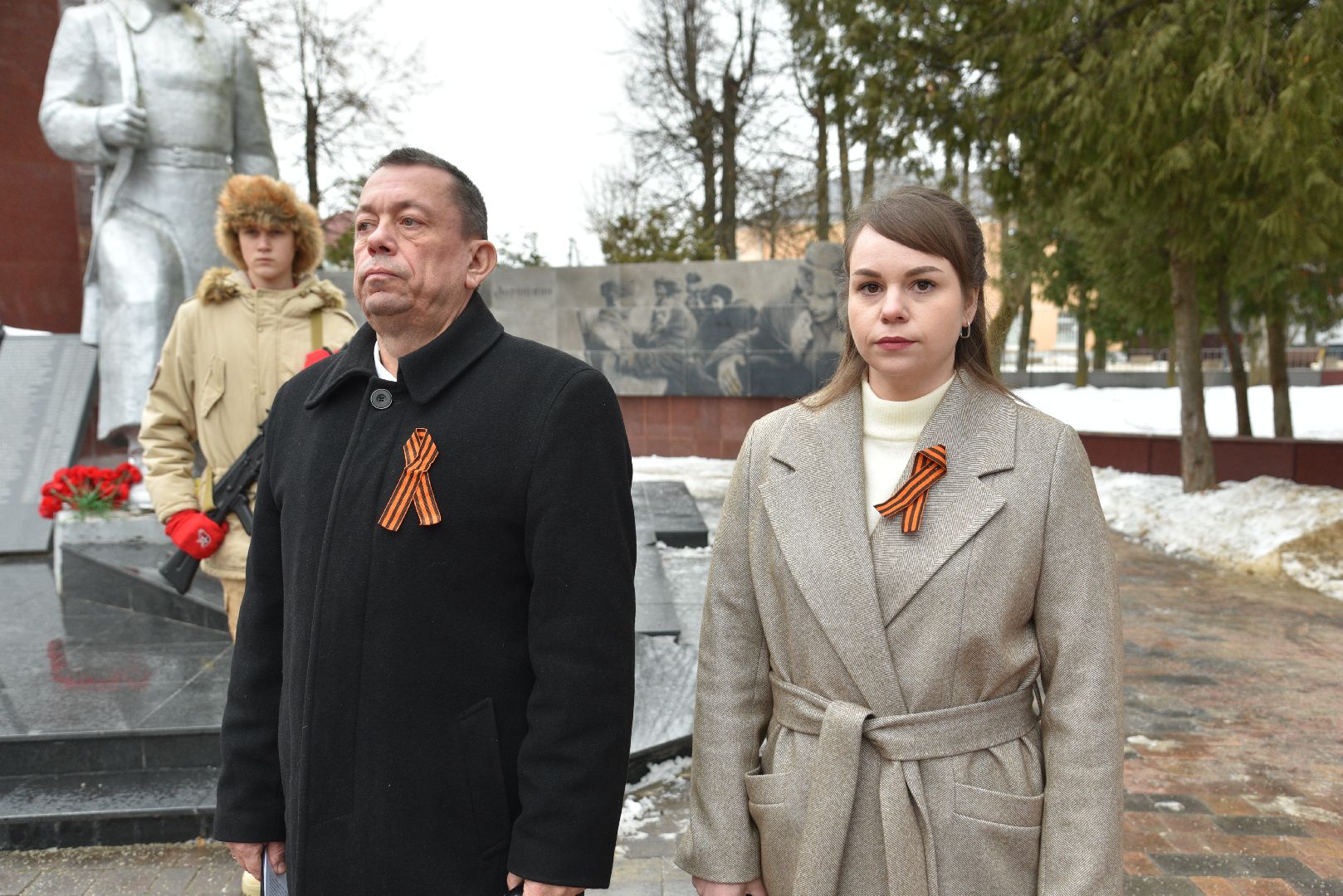 лотошино, день освобождения, день победы, митинг, память войны,