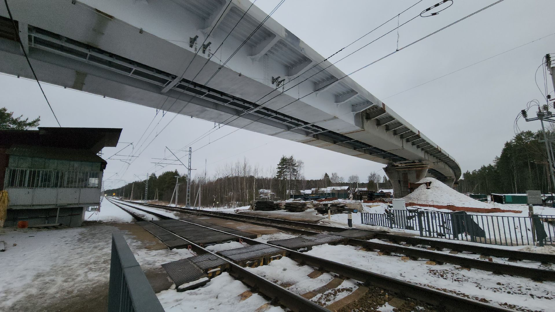 красногорск, мцд-2, аникеевка, путепровод, строительство, вертикалки,