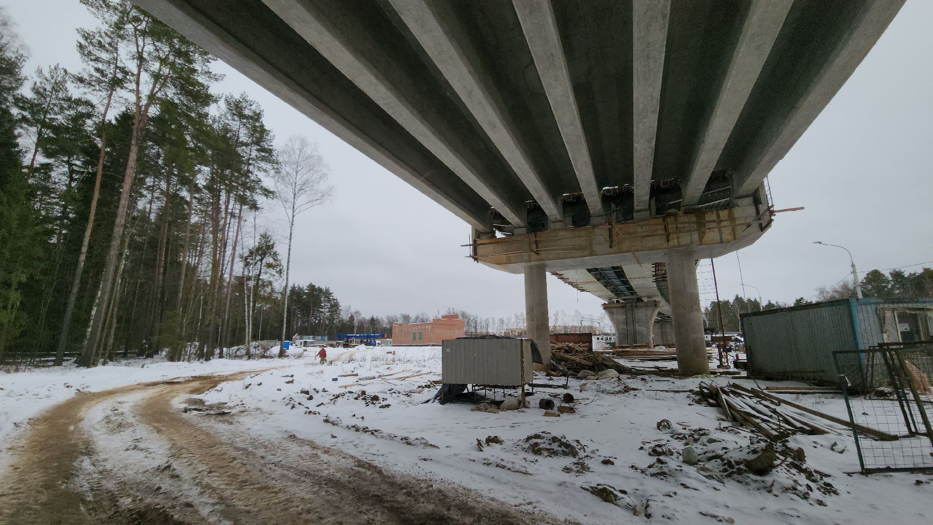 красногорск, мцд-2, аникеевка, путепровод, строительство, вертикалки,