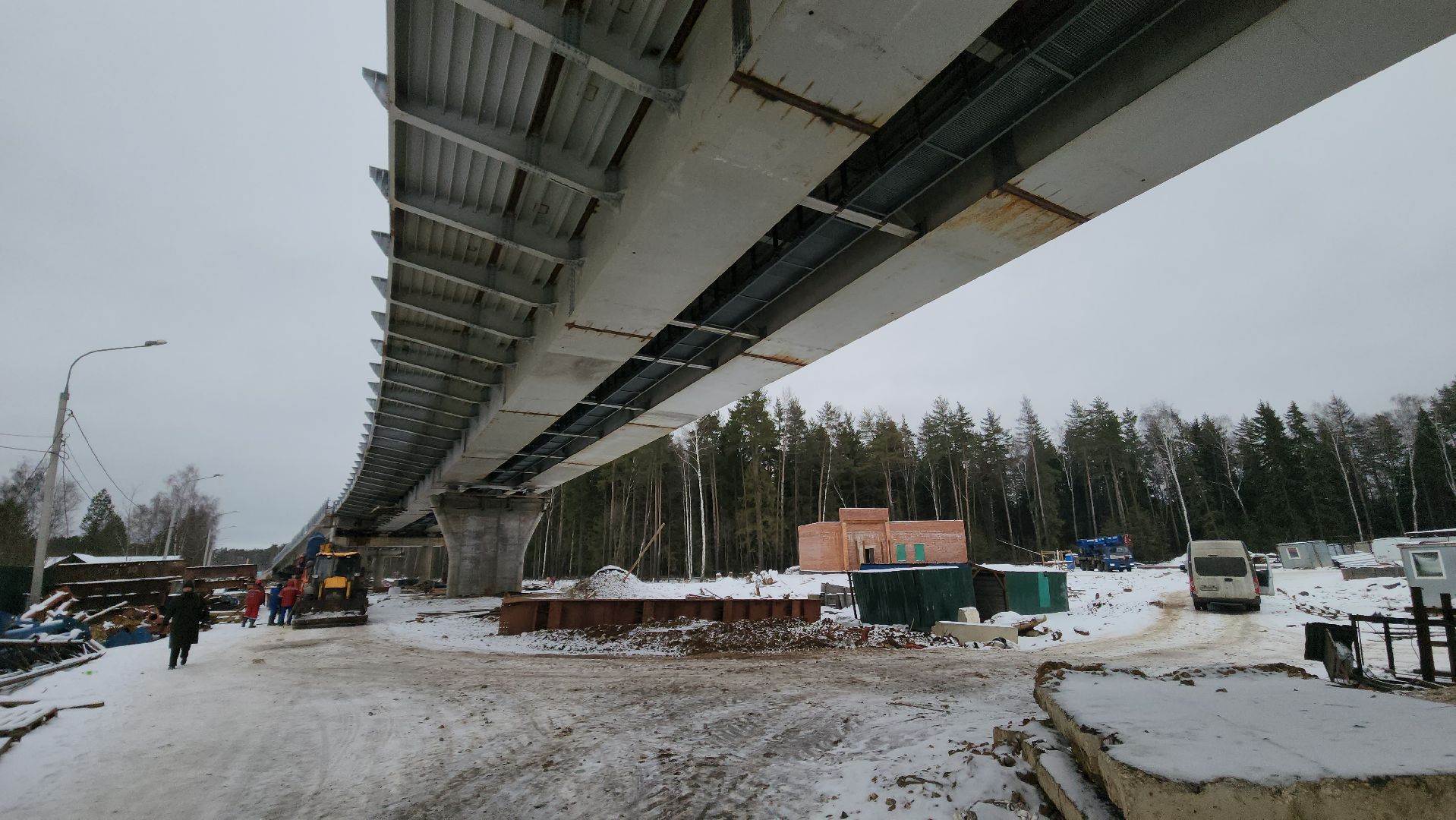 красногорск, мцд-2, аникеевка, путепровод, строительство, вертикалки,