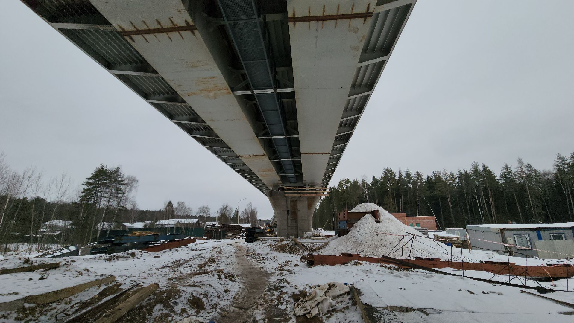 красногорск, мцд-2, аникеевка, путепровод, строительство, вертикалки,
