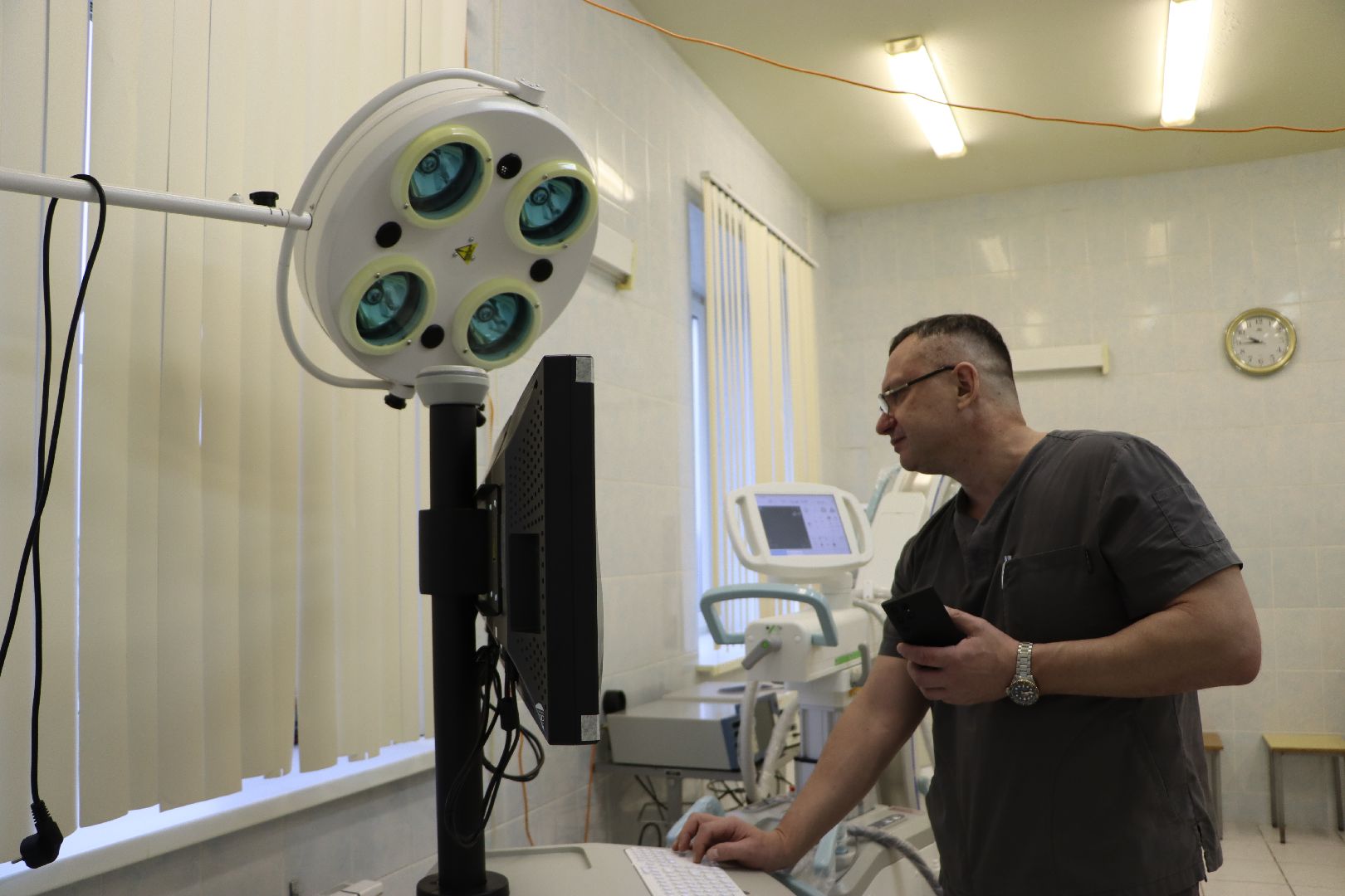 здравоохранение подмосковья, медицина, серебряно-прудская больница, хирургия, серебряные пруды, новое оборудование,