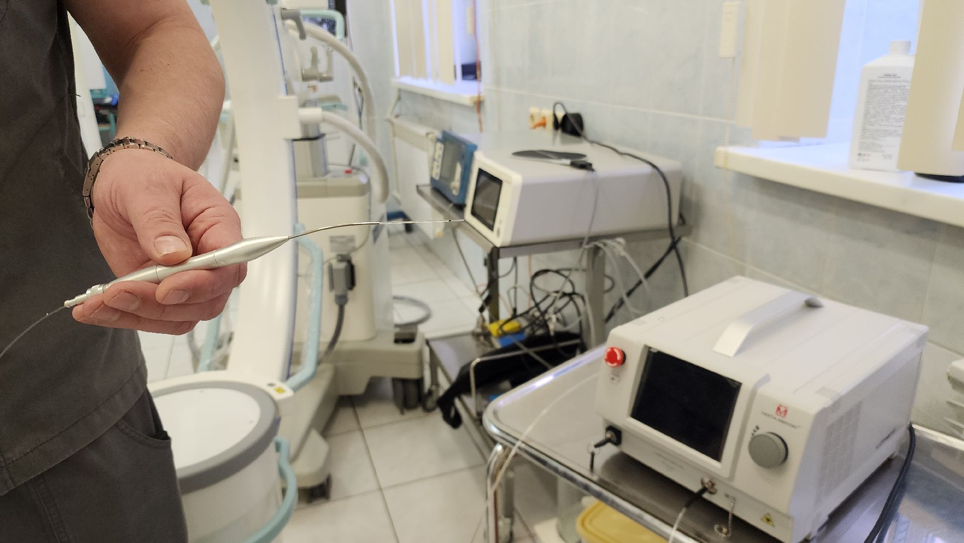 здравоохранение подмосковья, медицина, серебряно-прудская больница, хирургия, серебряные пруды, новое оборудование,