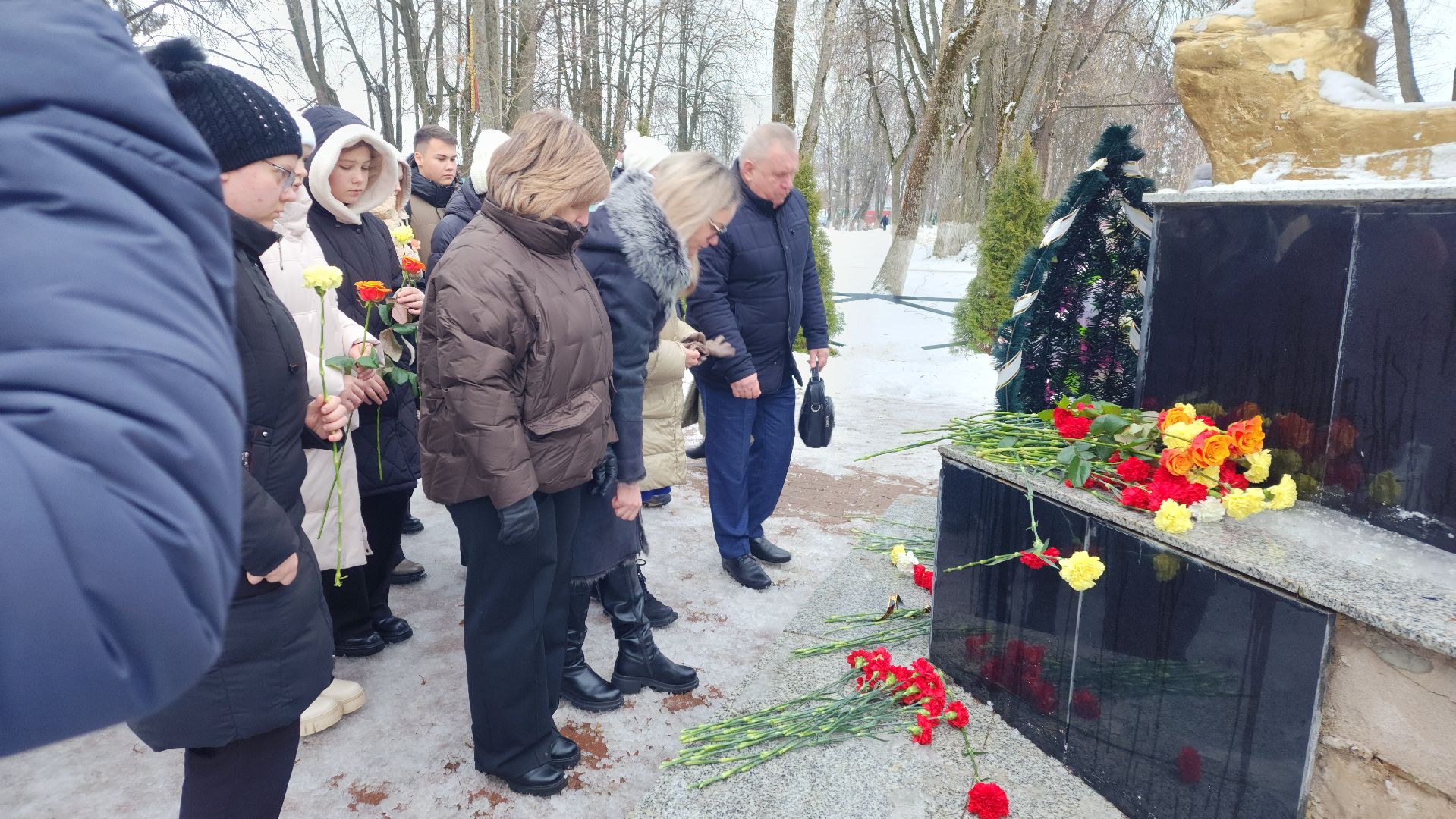 осташево, освобождение села, годовщина освобождения, памятная дата, волоколамск,