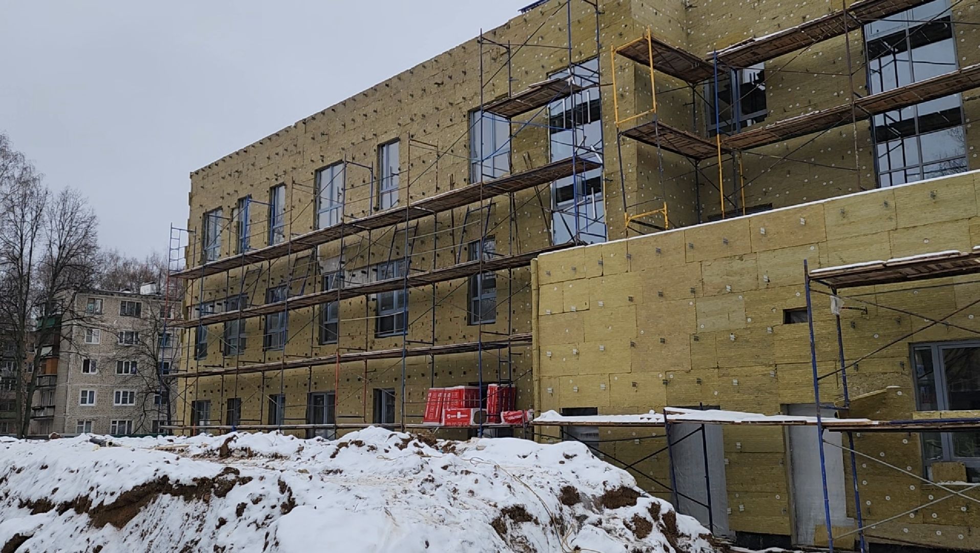 Строительство, Детсад,