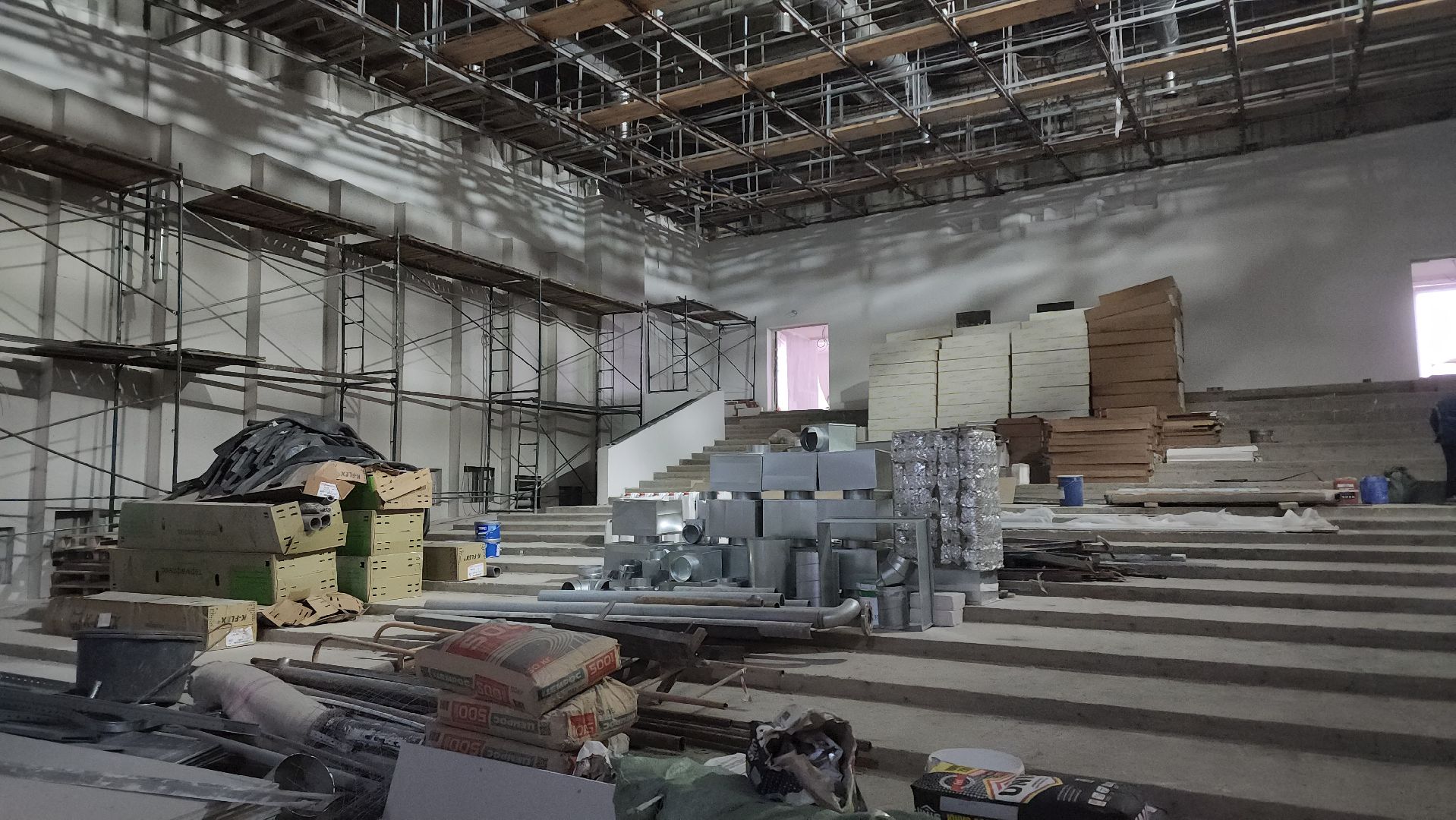 ремонт, капремонт, капитальный ремонт, кдц «заря», культурно-досуговый центр, вертикалки,