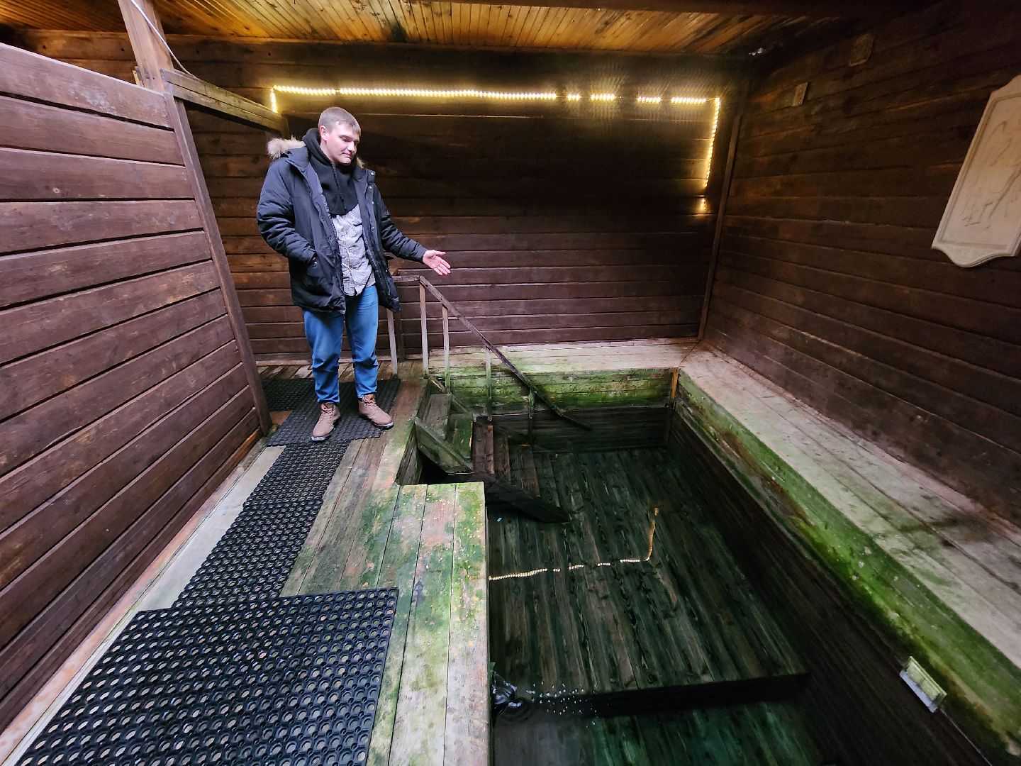 Чехов, Садки, иоанно-предтеченский храм, Крещение, купель, крещенские купания, подготовка, вертикалки,