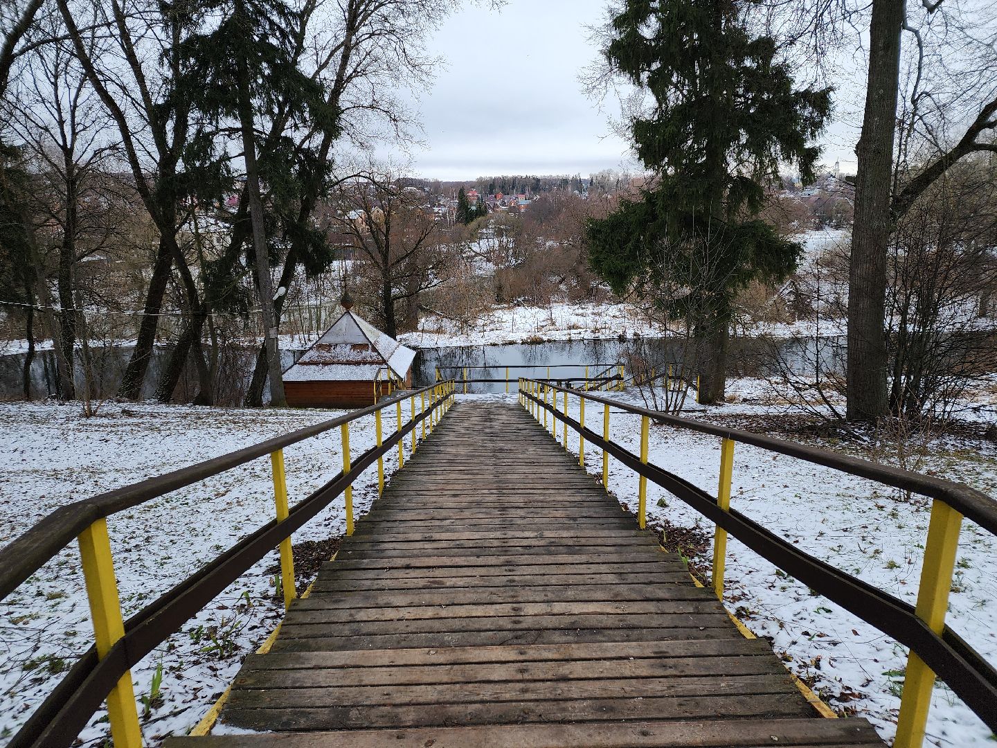 Чехов, Садки, иоанно-предтеченский храм, Крещение, купель, крещенские купания, подготовка, вертикалки,