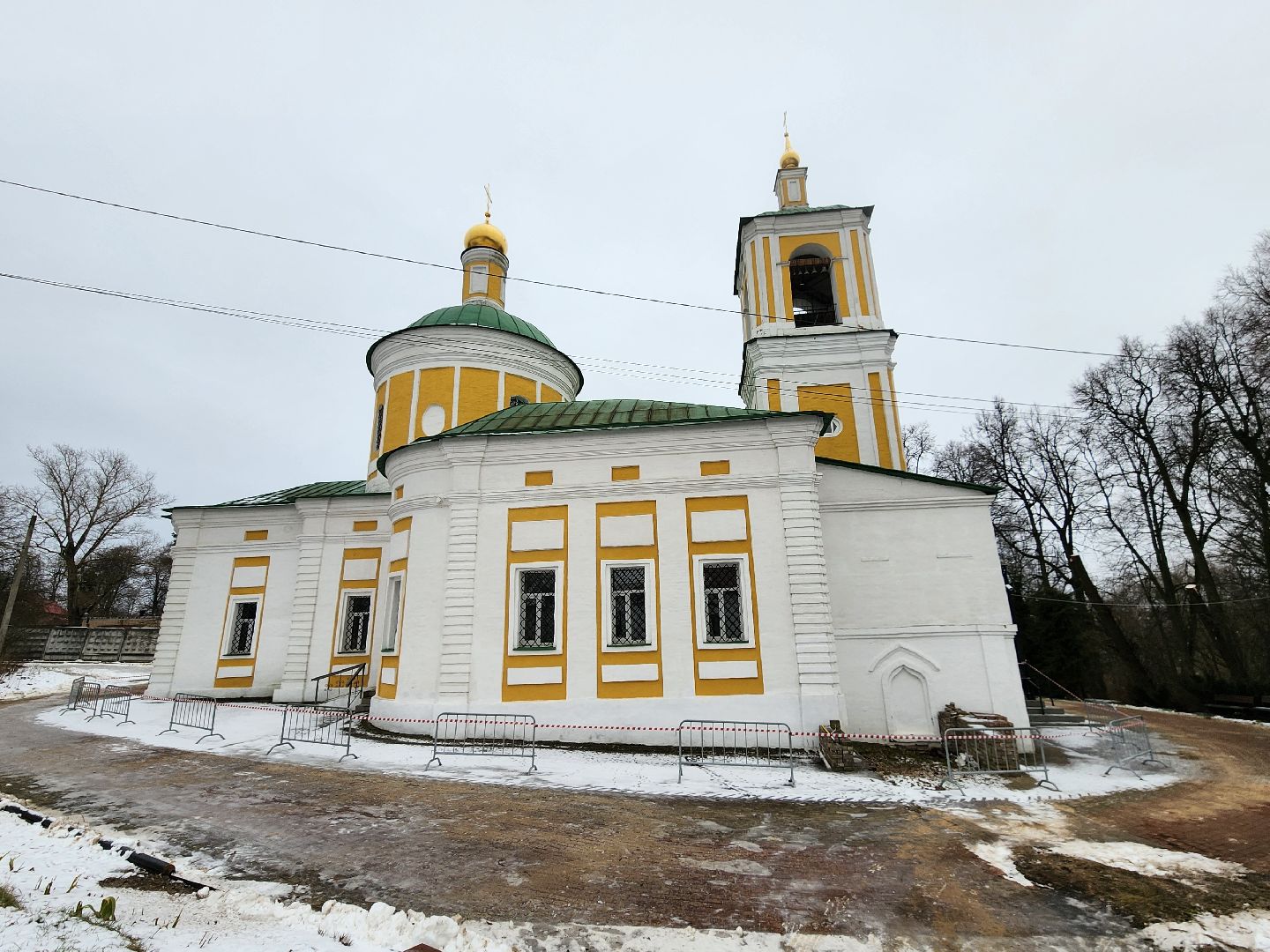 Чехов, Садки, иоанно-предтеченский храм, Крещение, купель, крещенские купания, подготовка, вертикалки,
