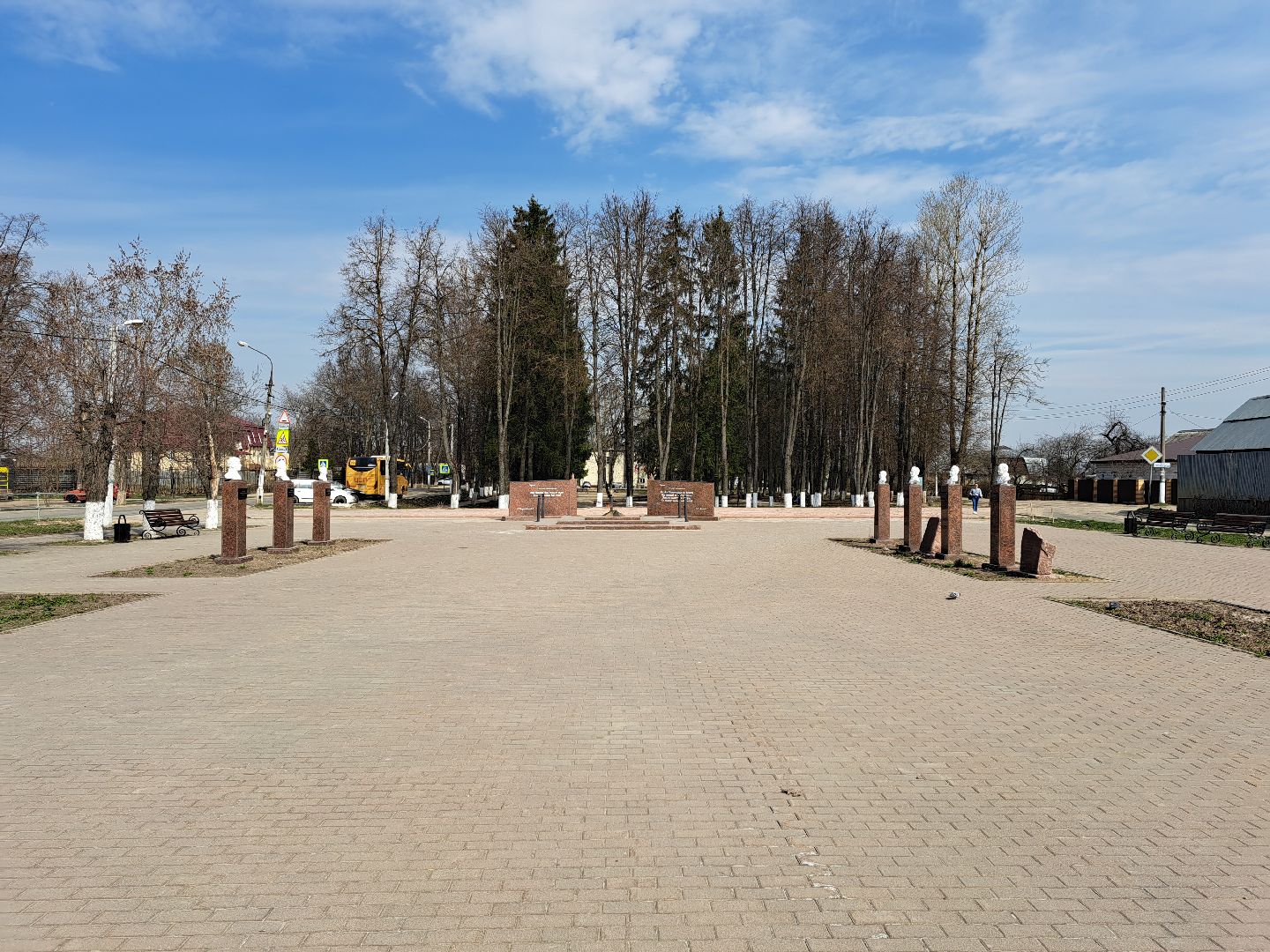 Рузский городской округ, благоустройство, Аллея Славы, Вечный огонь, сквер, стела