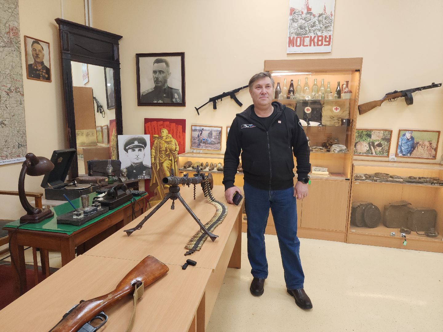 Подольск, поисковое движение, 80 - летие победы, память о вов, Школьный музей,