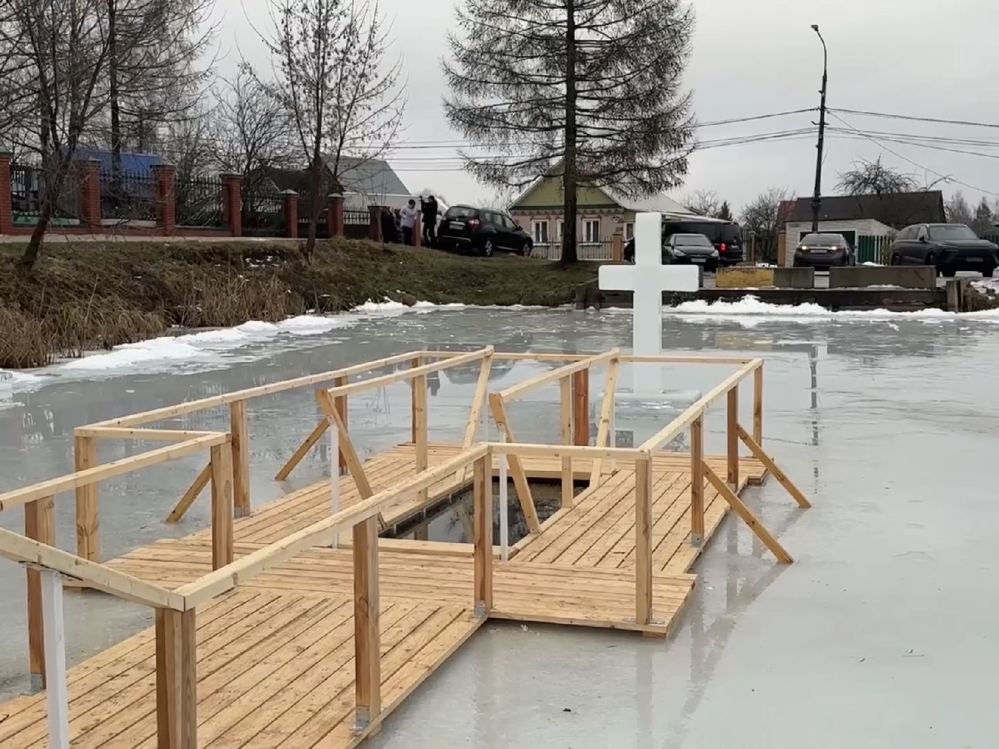 крещение, гжель, раменское, купание в проруби,