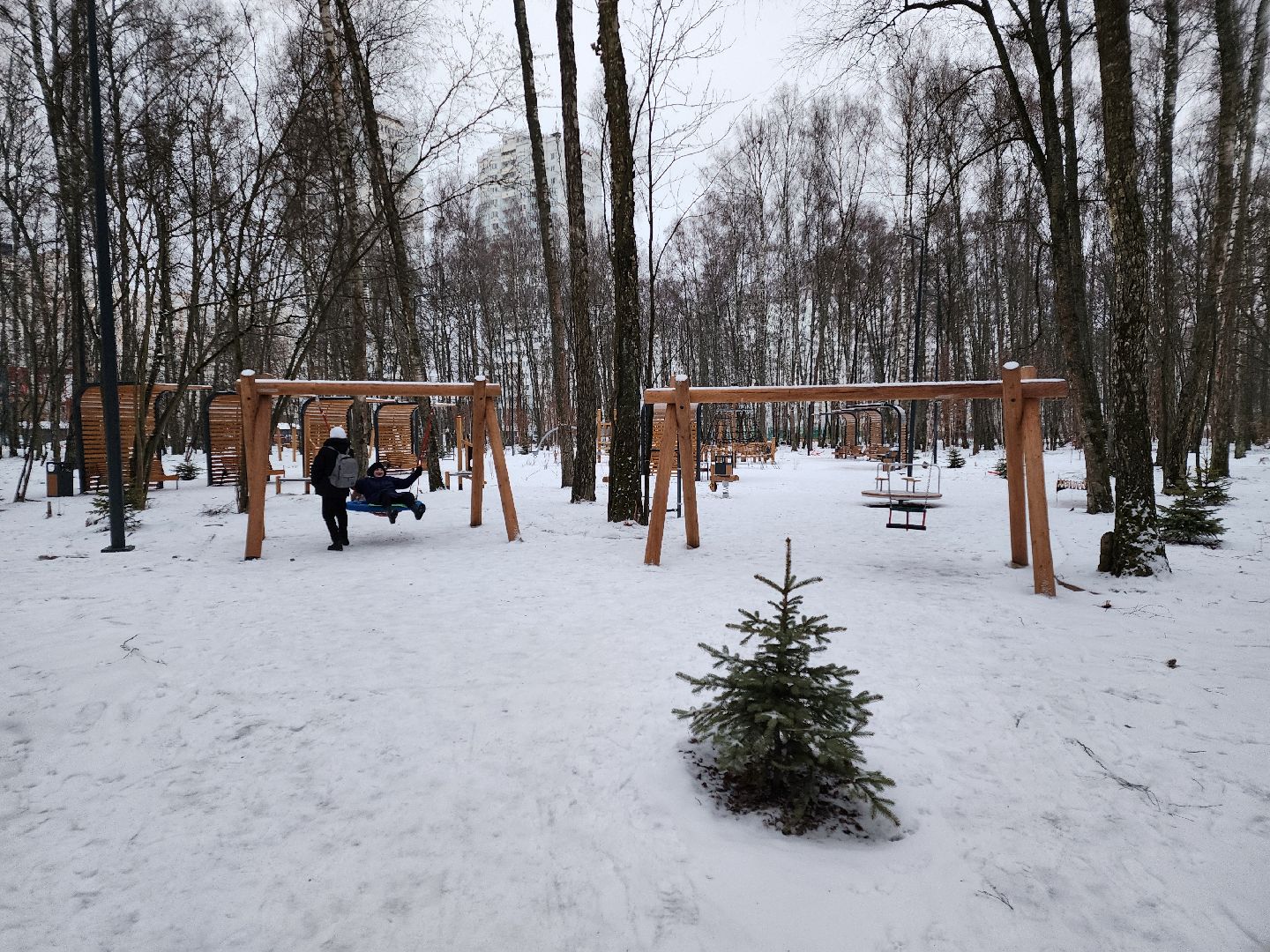 Чехов, микрорайон Губернский, лесопарк, парковая зона отдыха, строительство, благоустройство, детские площадки, спортивные площадки, беседки, программа Парки в лесу, губернатор московской области, вертикалки,